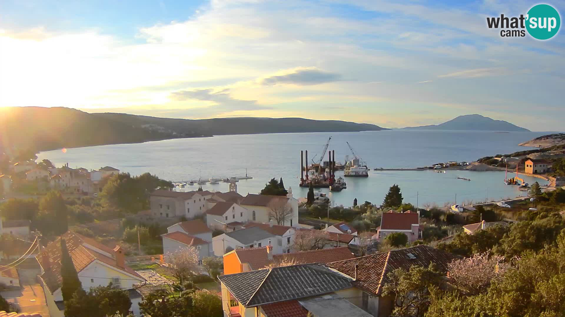 Spletna kamera v živo Martinšćica – otok Cres – Hrvaška