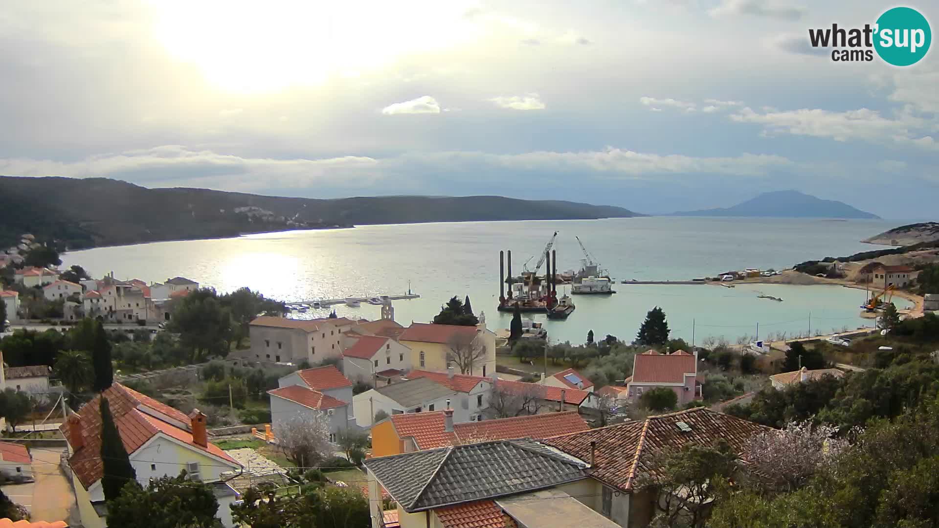 Spletna kamera v živo Martinšćica – otok Cres – Hrvaška