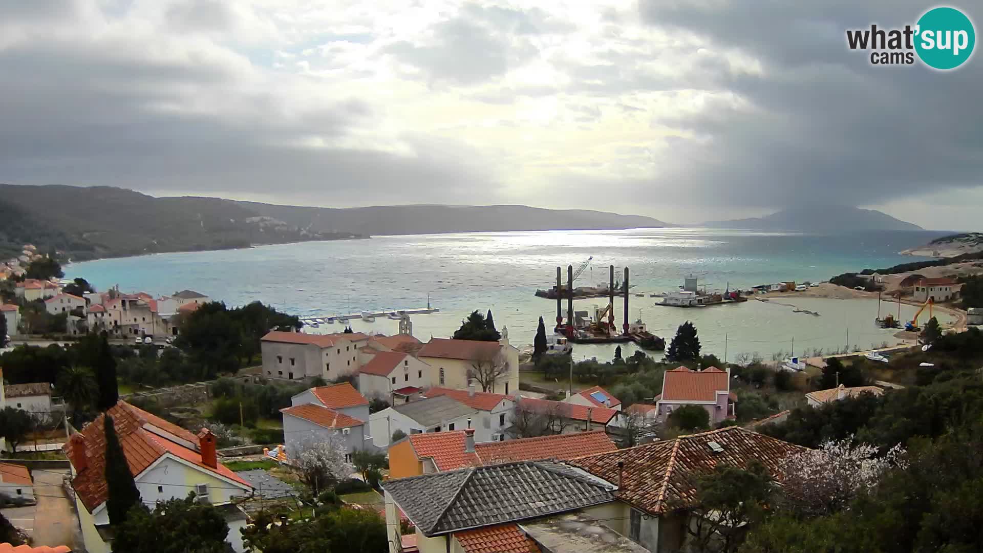 Spletna kamera v živo Martinšćica – otok Cres – Hrvaška