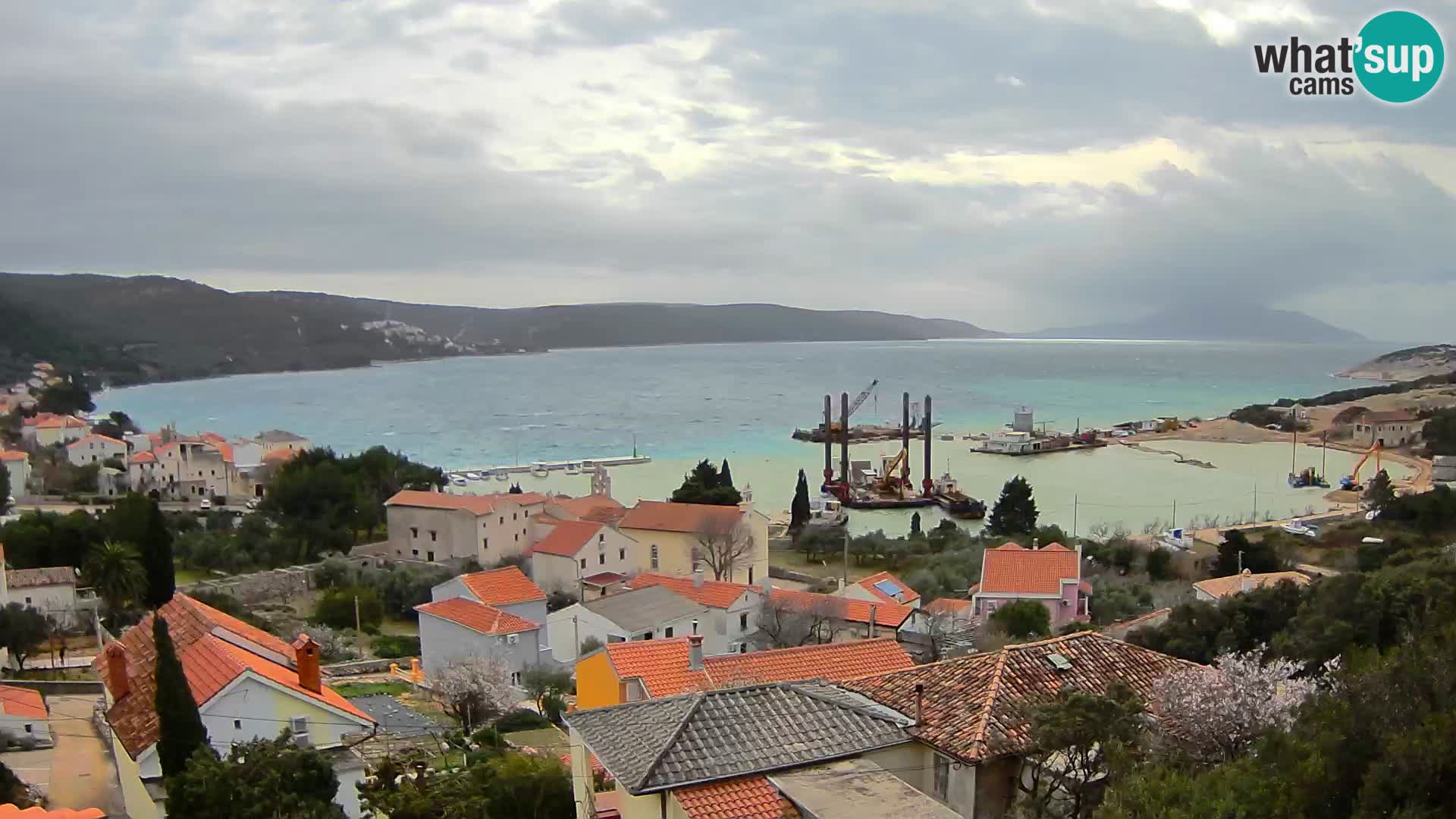 Spletna kamera v živo Martinšćica – otok Cres – Hrvaška