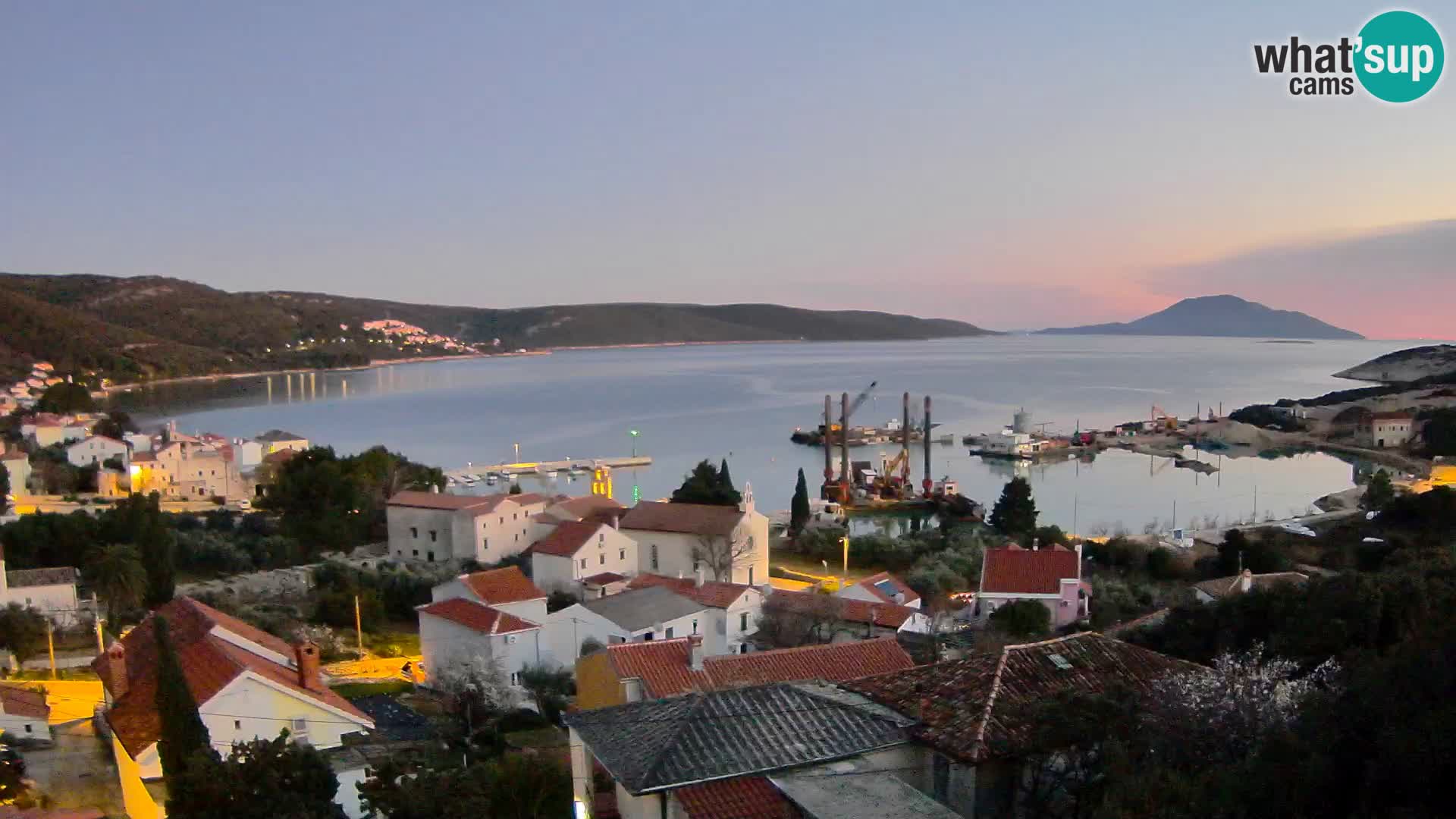 Spletna kamera v živo Martinšćica – otok Cres – Hrvaška