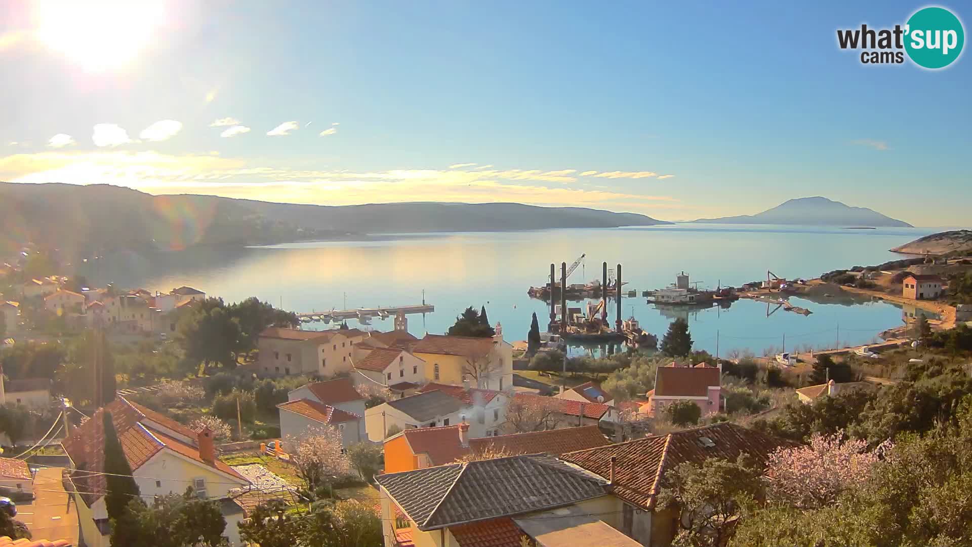 Spletna kamera v živo Martinšćica – otok Cres – Hrvaška