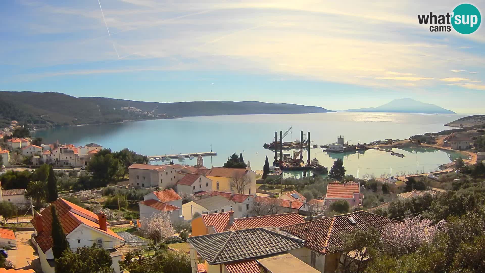 Spletna kamera v živo Martinšćica – otok Cres – Hrvaška