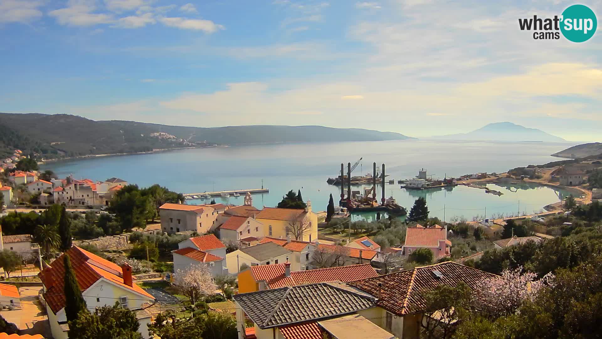 Spletna kamera v živo Martinšćica – otok Cres – Hrvaška