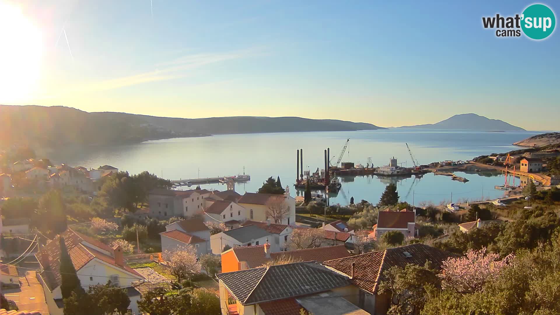 Spletna kamera v živo Martinšćica – otok Cres – Hrvaška