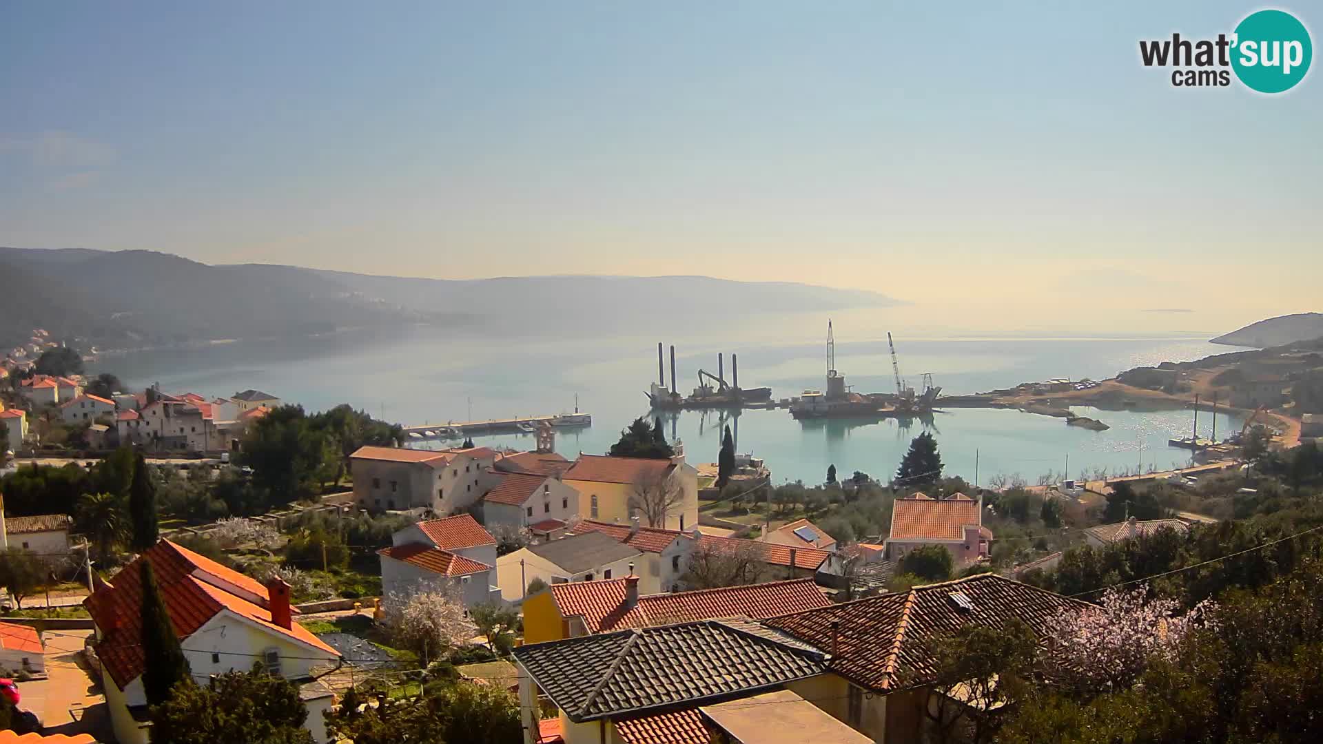 Spletna kamera v živo Martinšćica – otok Cres – Hrvaška