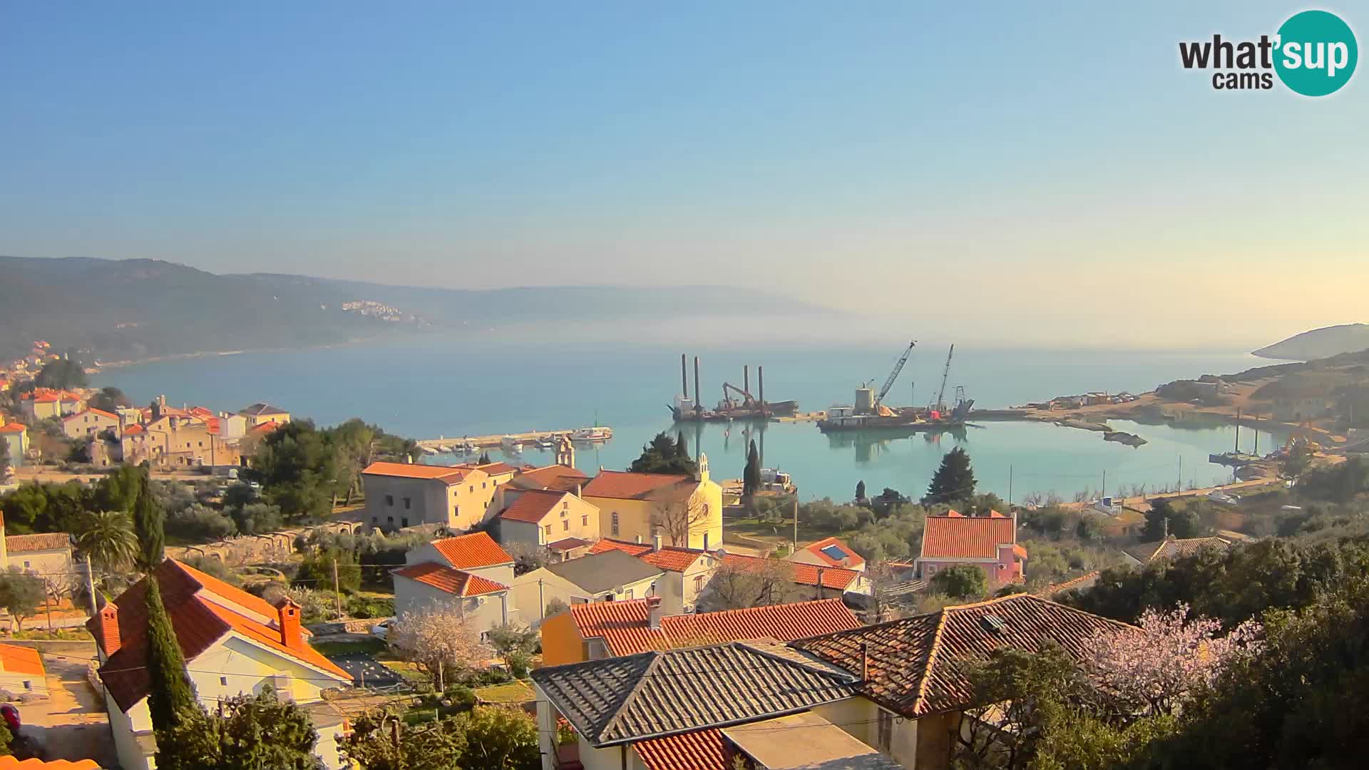 Spletna kamera v živo Martinšćica – otok Cres – Hrvaška