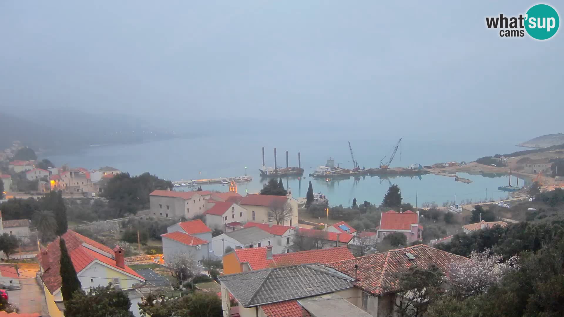 Spletna kamera v živo Martinšćica – otok Cres – Hrvaška