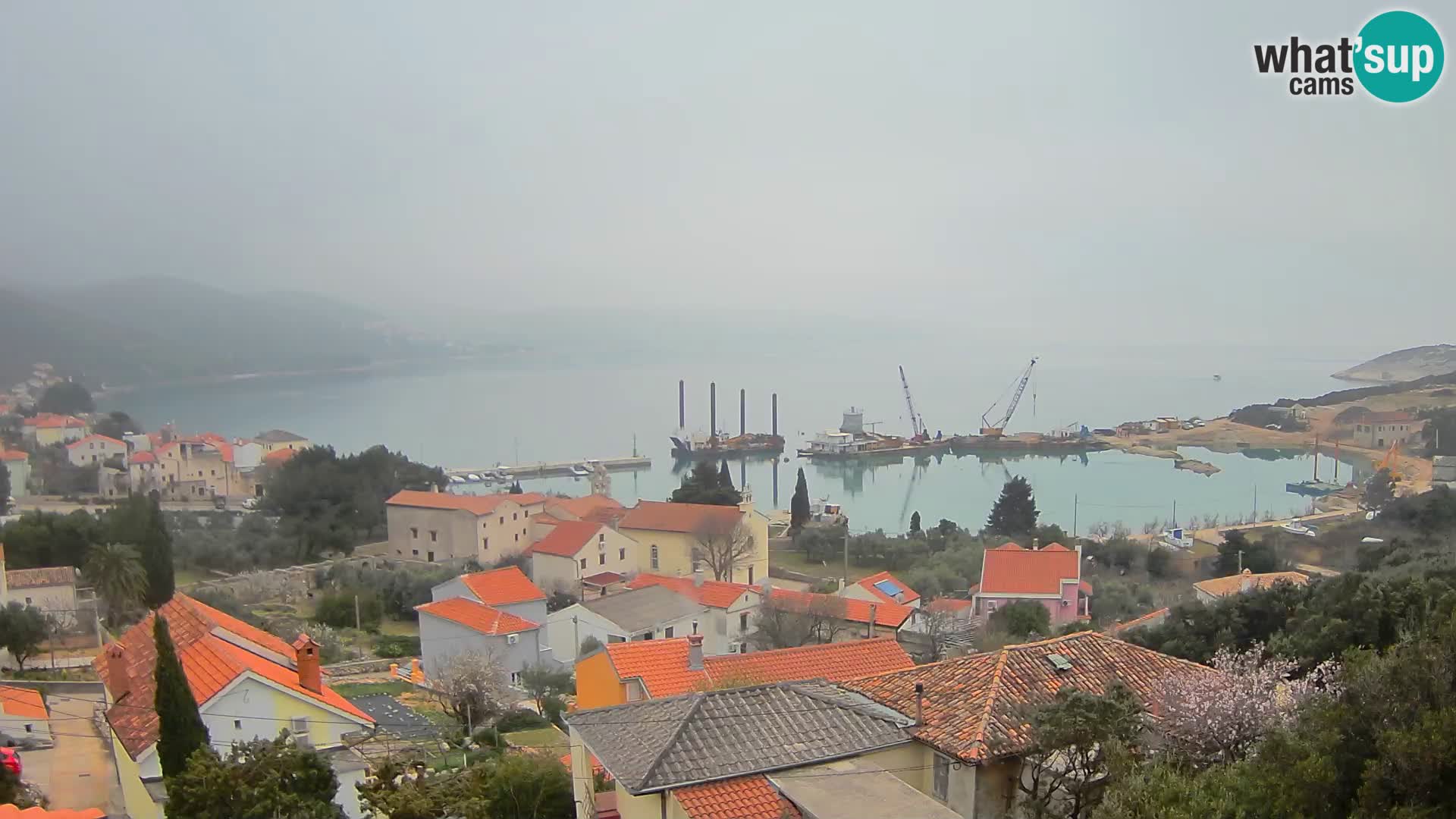 Spletna kamera v živo Martinšćica – otok Cres – Hrvaška