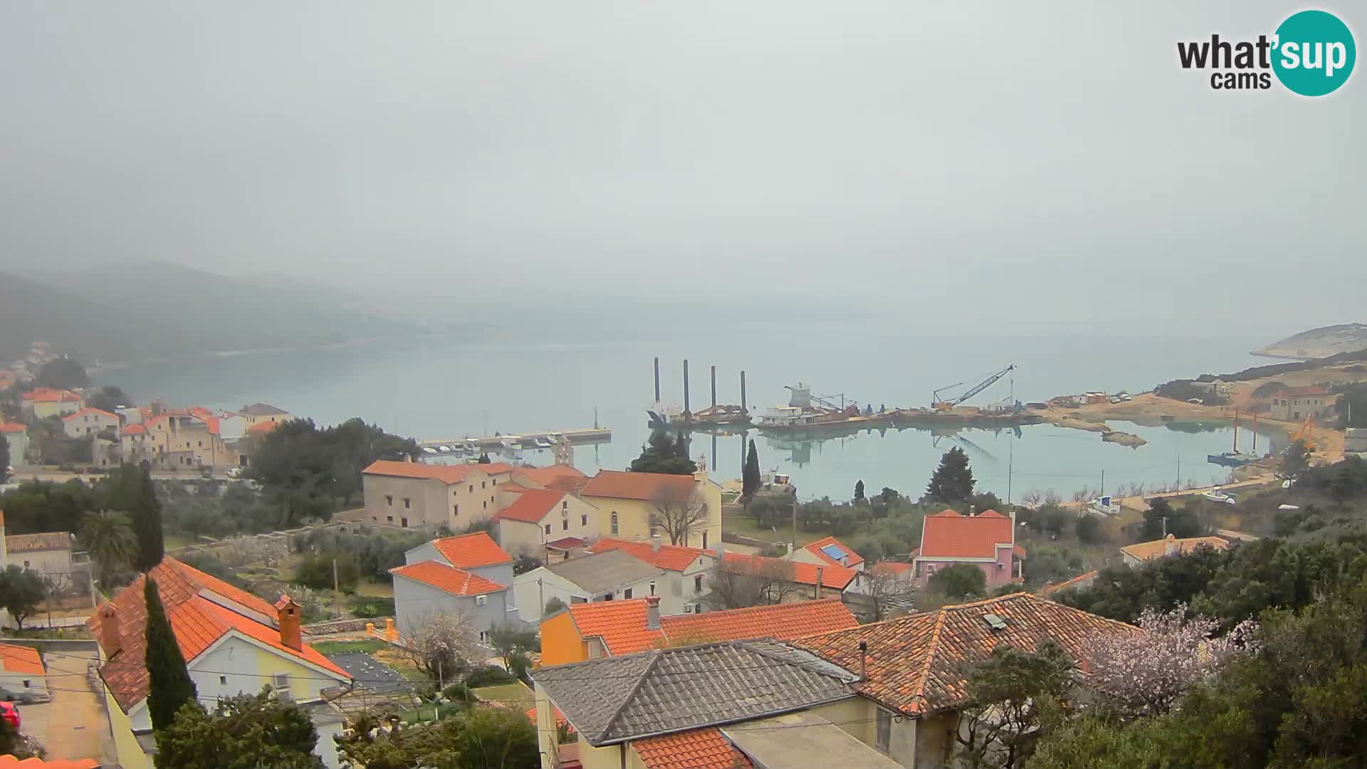 Spletna kamera v živo Martinšćica – otok Cres – Hrvaška