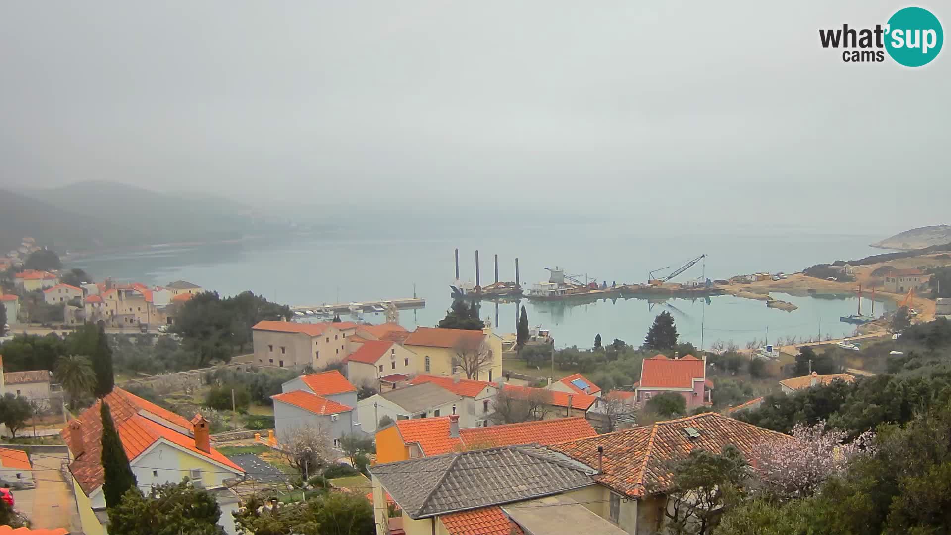 Spletna kamera v živo Martinšćica – otok Cres – Hrvaška