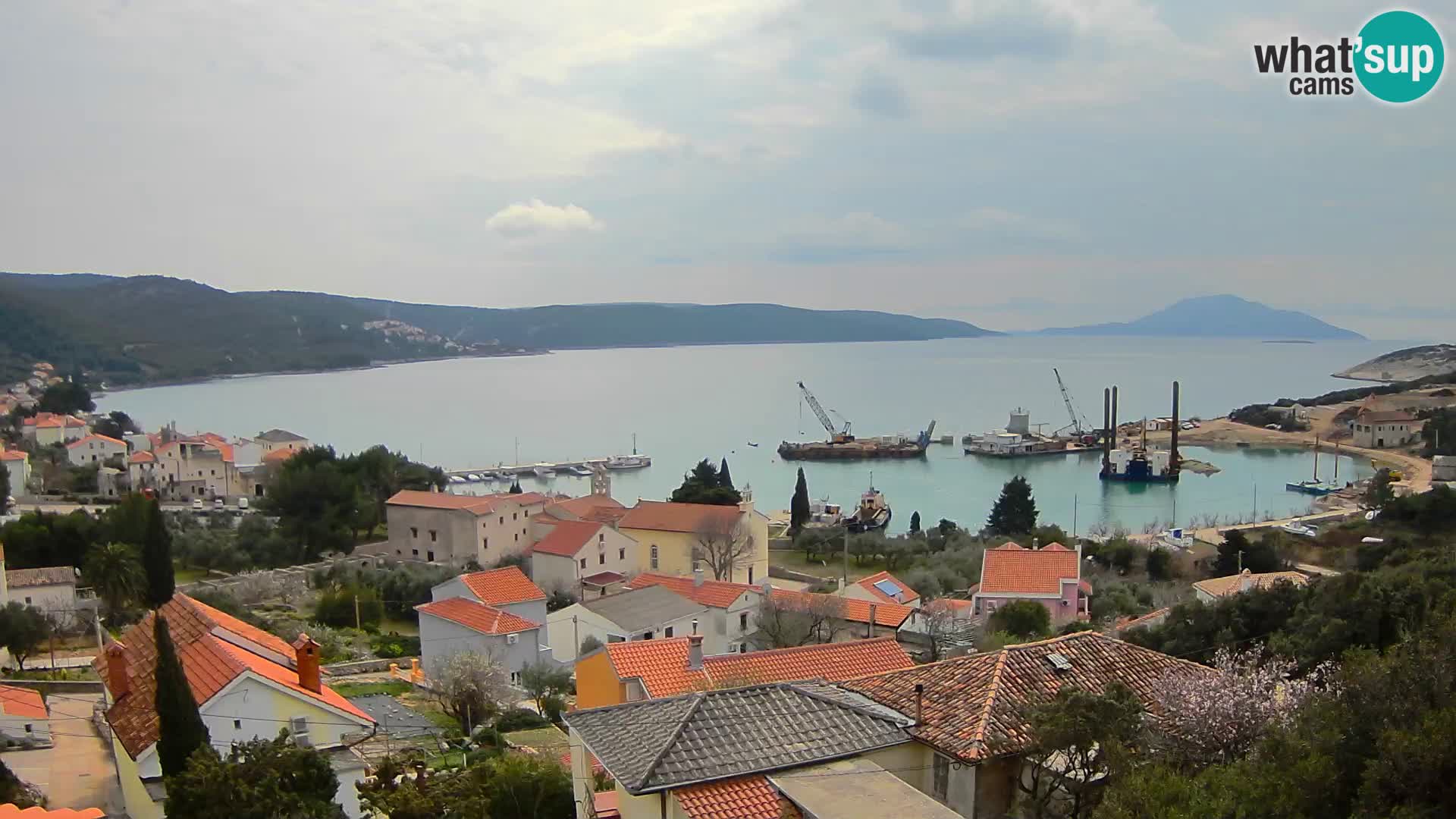 Live webcam Martinšćica – île de Cres – Croatie