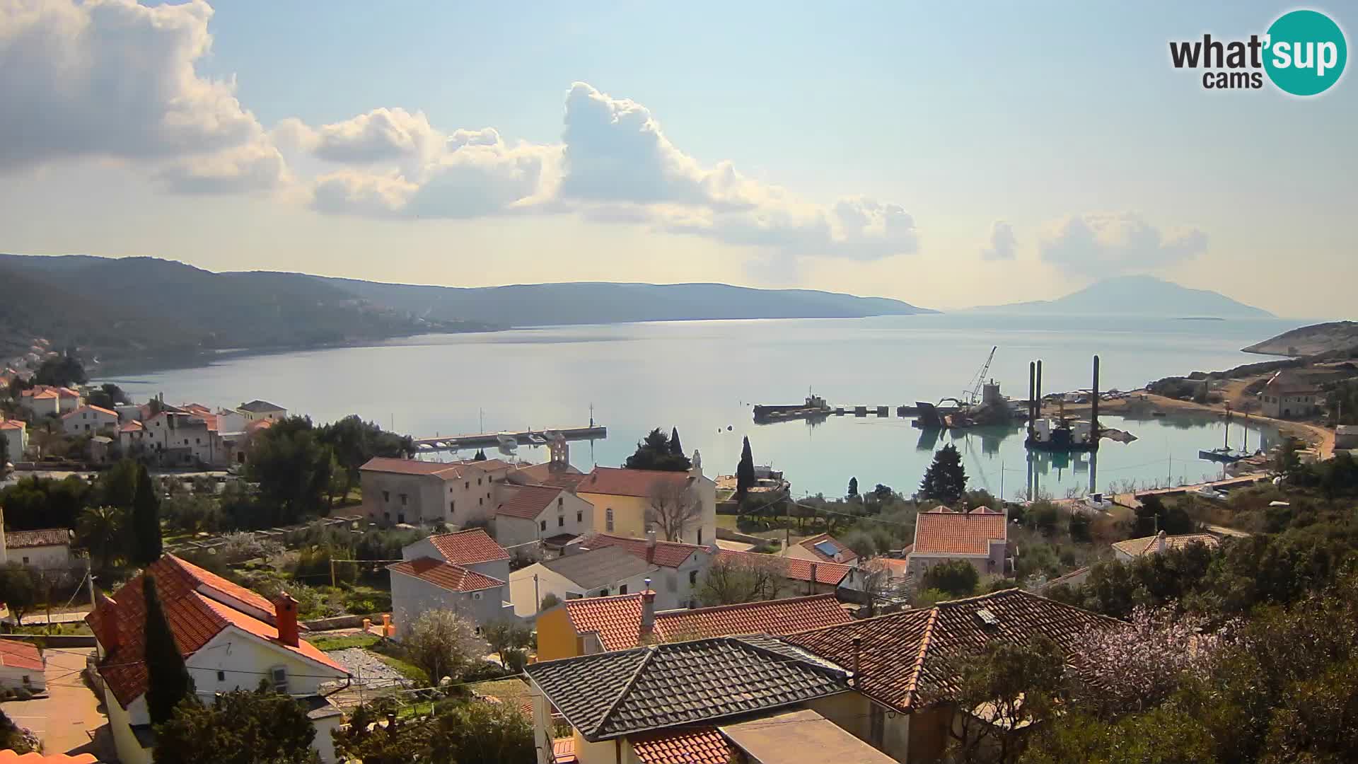 Spletna kamera v živo Martinšćica – otok Cres – Hrvaška