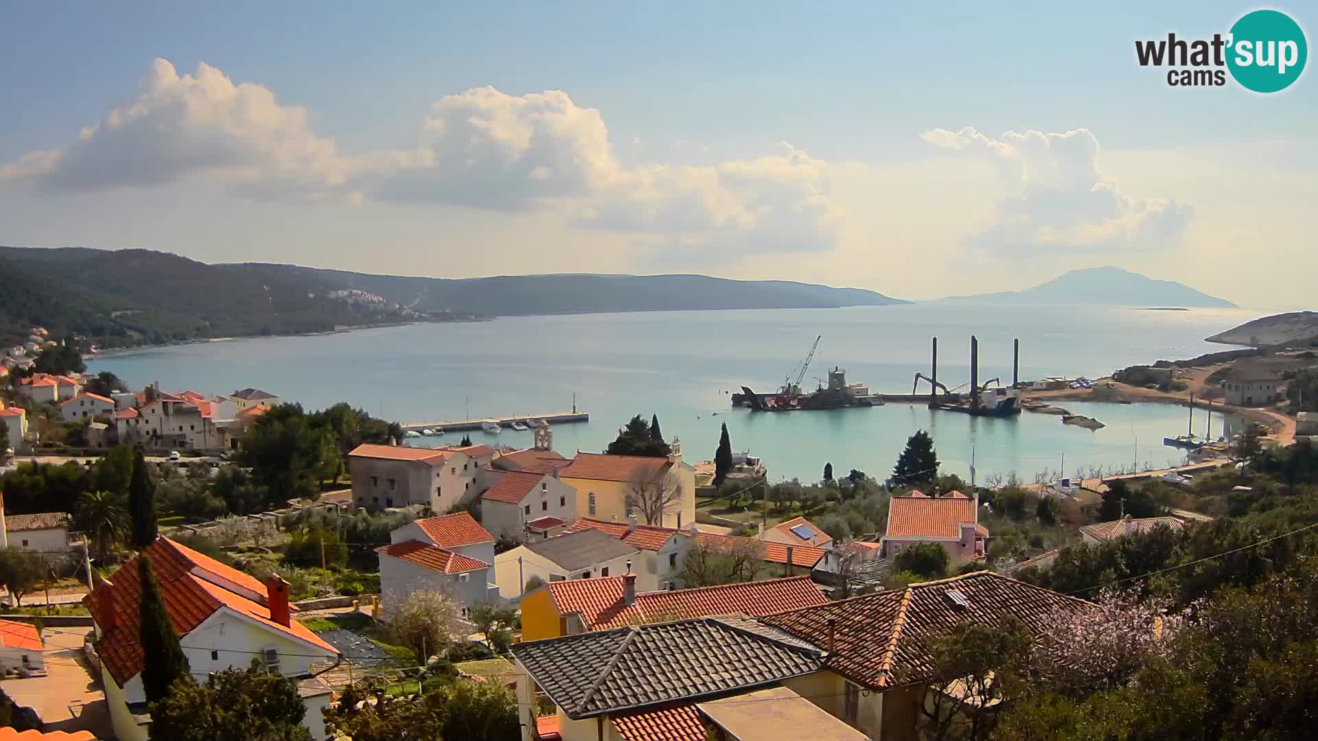 Spletna kamera v živo Martinšćica – otok Cres – Hrvaška