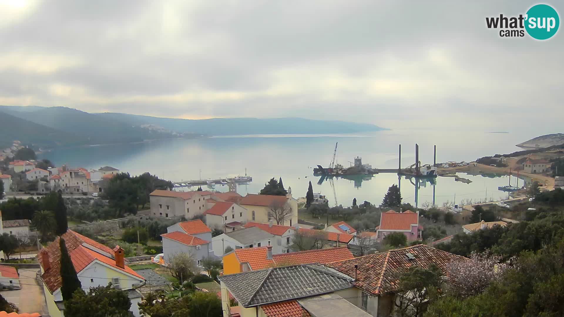 Spletna kamera v živo Martinšćica – otok Cres – Hrvaška