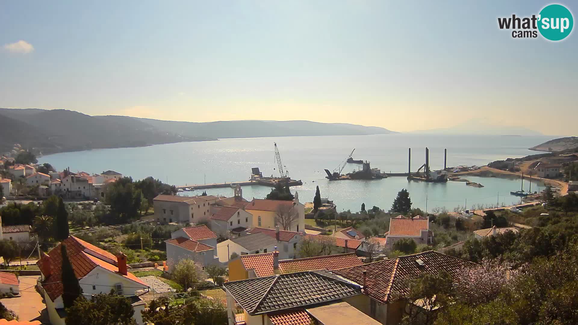 Spletna kamera v živo Martinšćica – otok Cres – Hrvaška