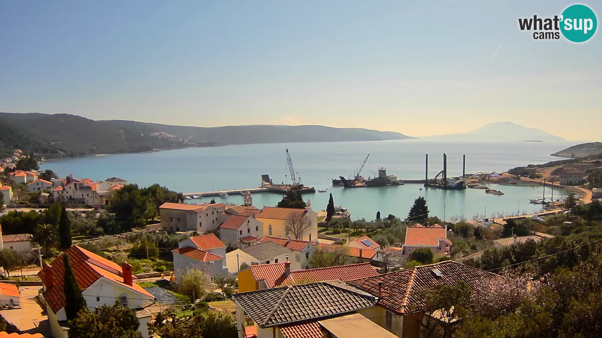 Spletna kamera v živo Martinšćica – otok Cres – Hrvaška