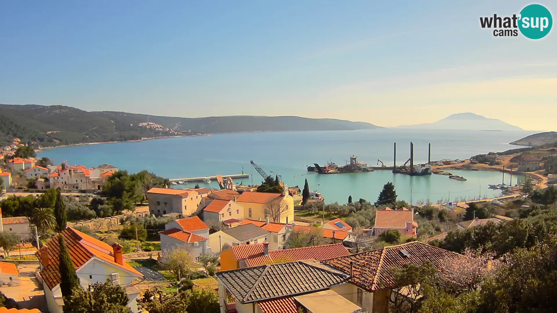 Spletna kamera v živo Martinšćica – otok Cres – Hrvaška