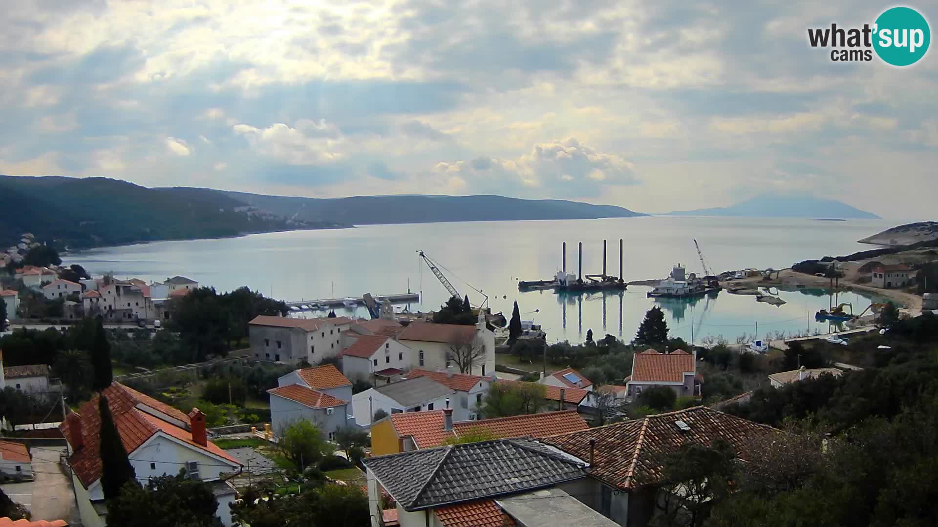 Spletna kamera v živo Martinšćica – otok Cres – Hrvaška