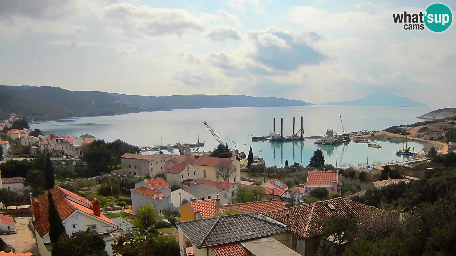 Live webcam Martinšćica – île de Cres – Croatie
