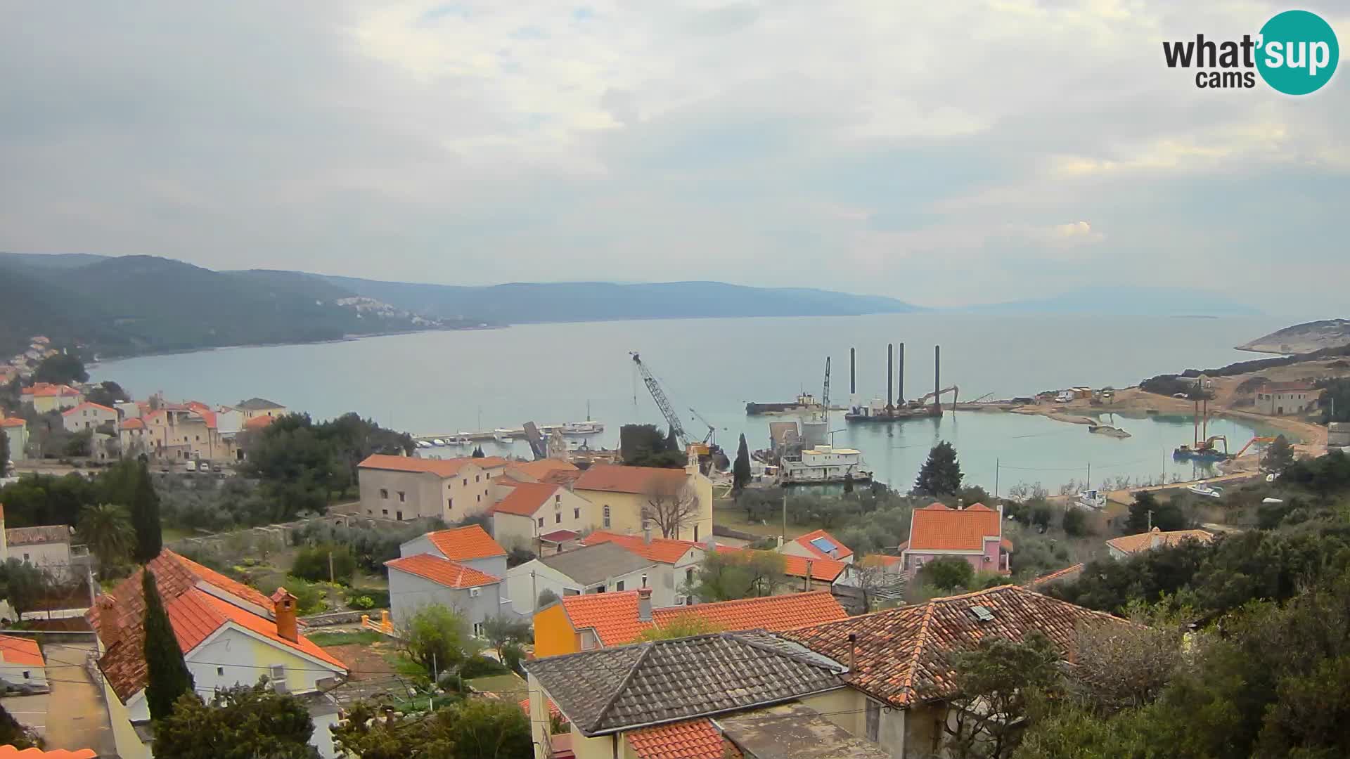 Live webcam Martinšćica – île de Cres – Croatie
