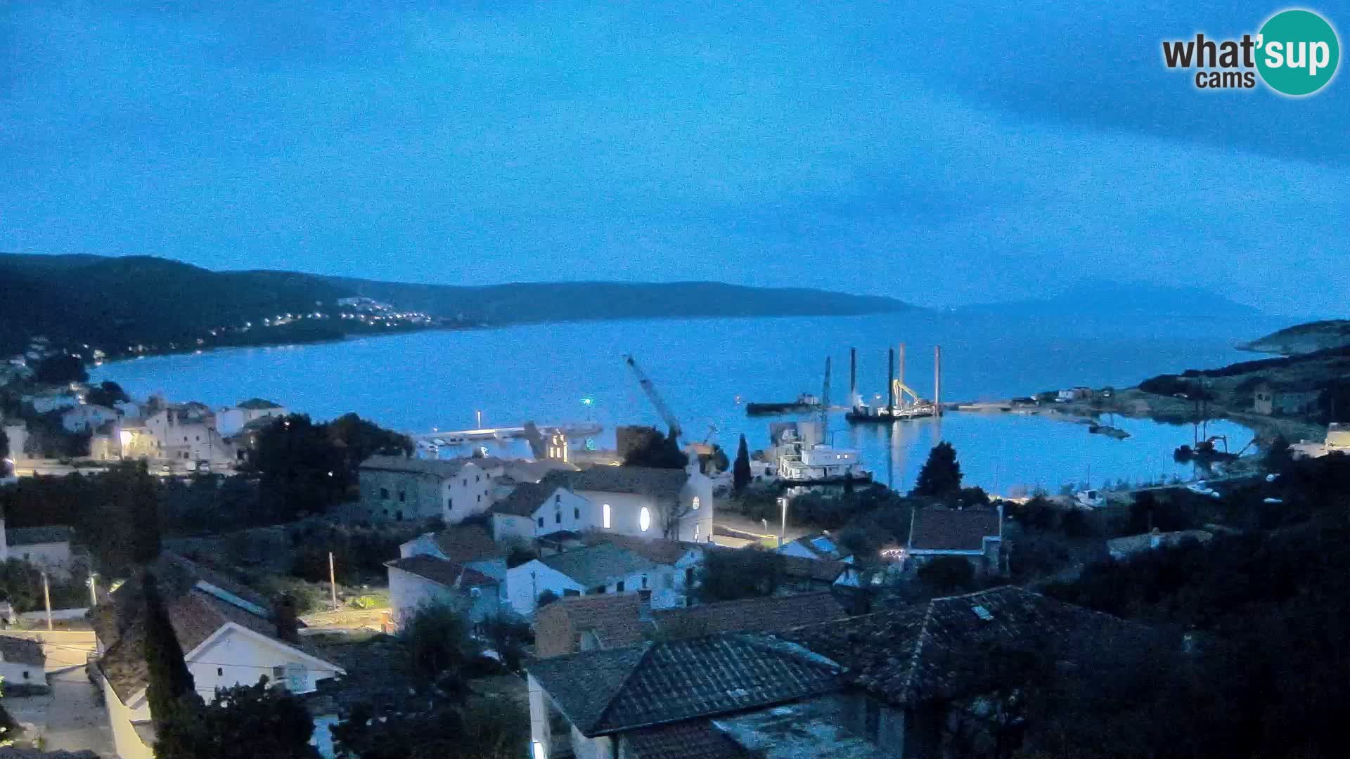 Spletna kamera v živo Martinšćica – otok Cres – Hrvaška