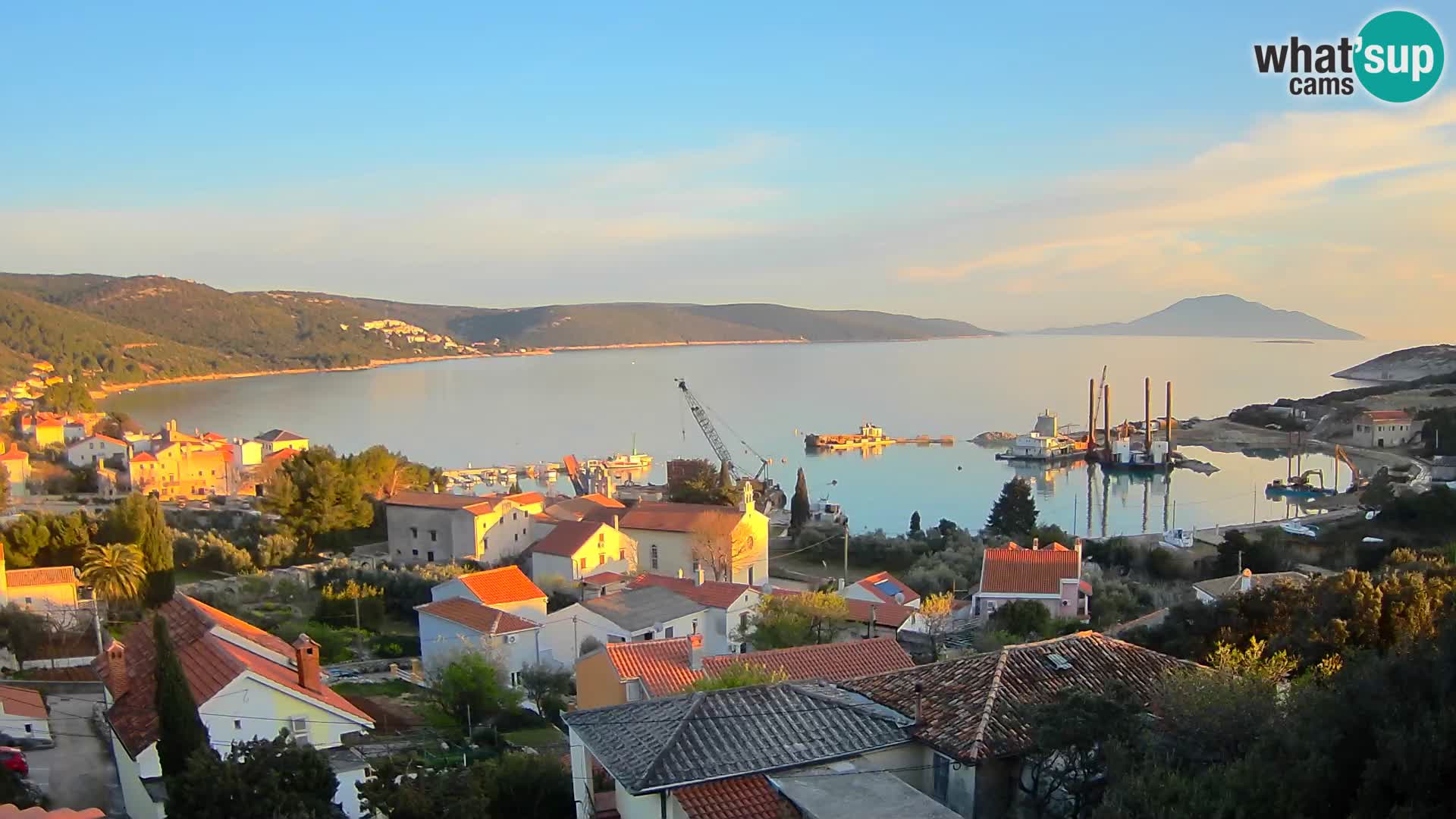 Spletna kamera v živo Martinšćica – otok Cres – Hrvaška