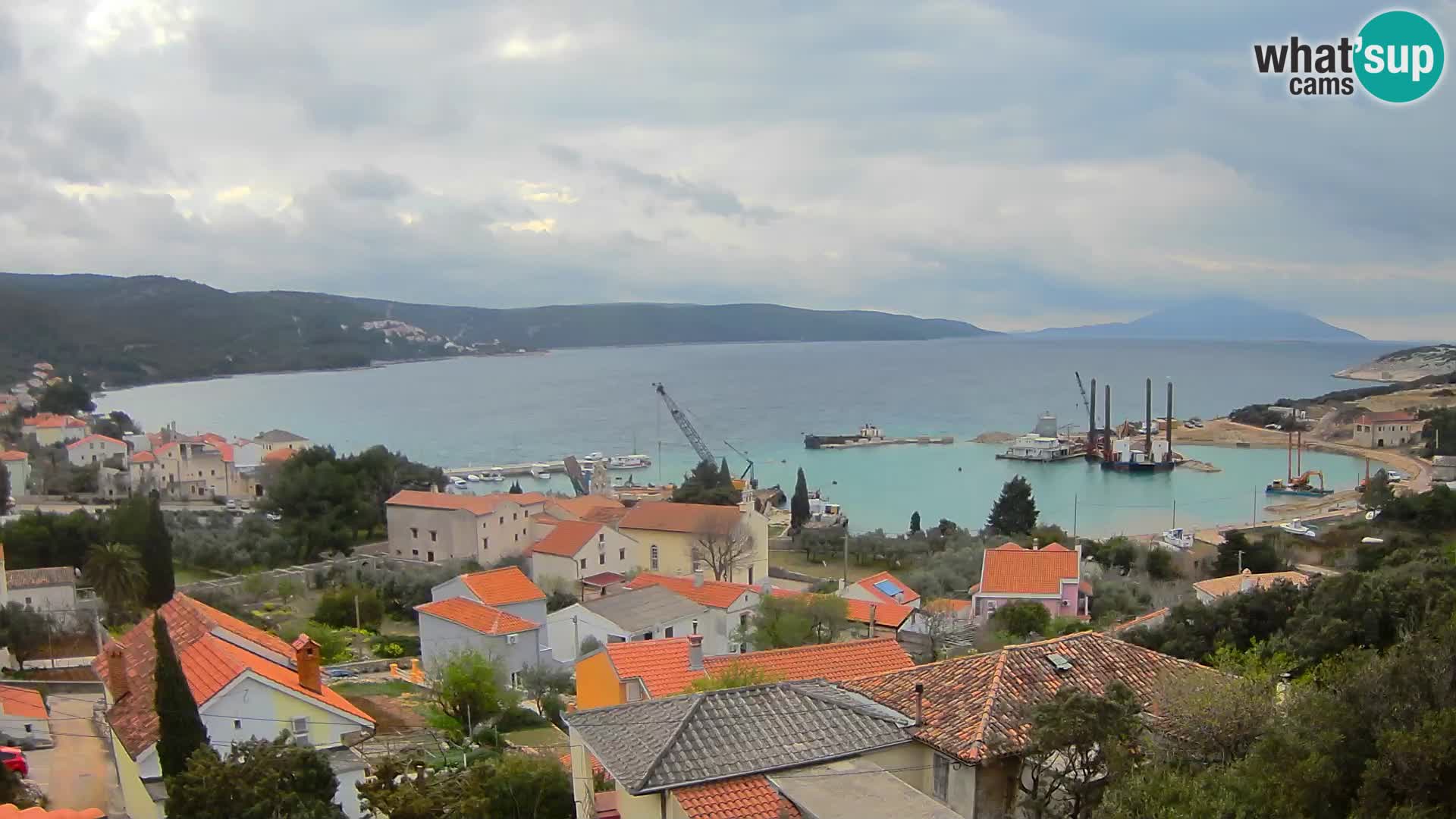 Spletna kamera v živo Martinšćica – otok Cres – Hrvaška