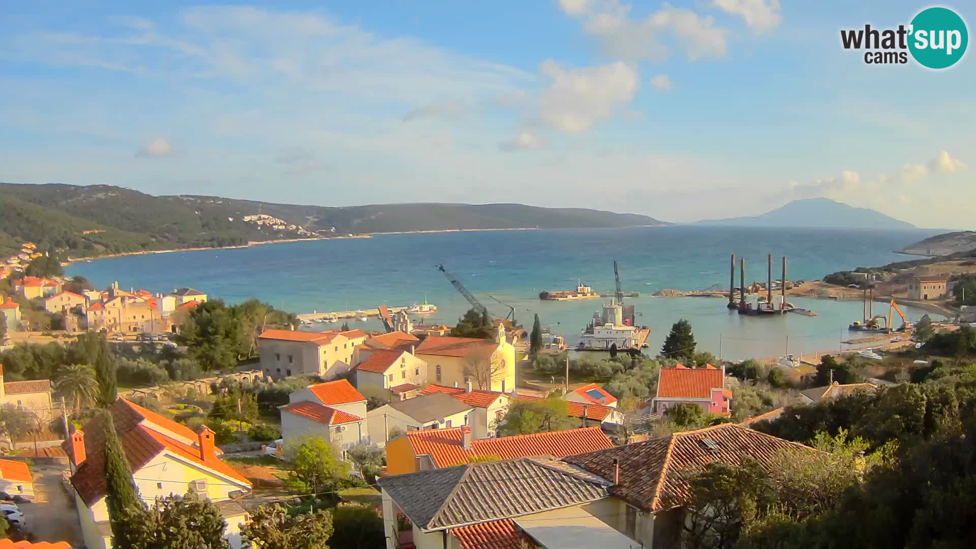 Live webcam Martinšćica – île de Cres – Croatie