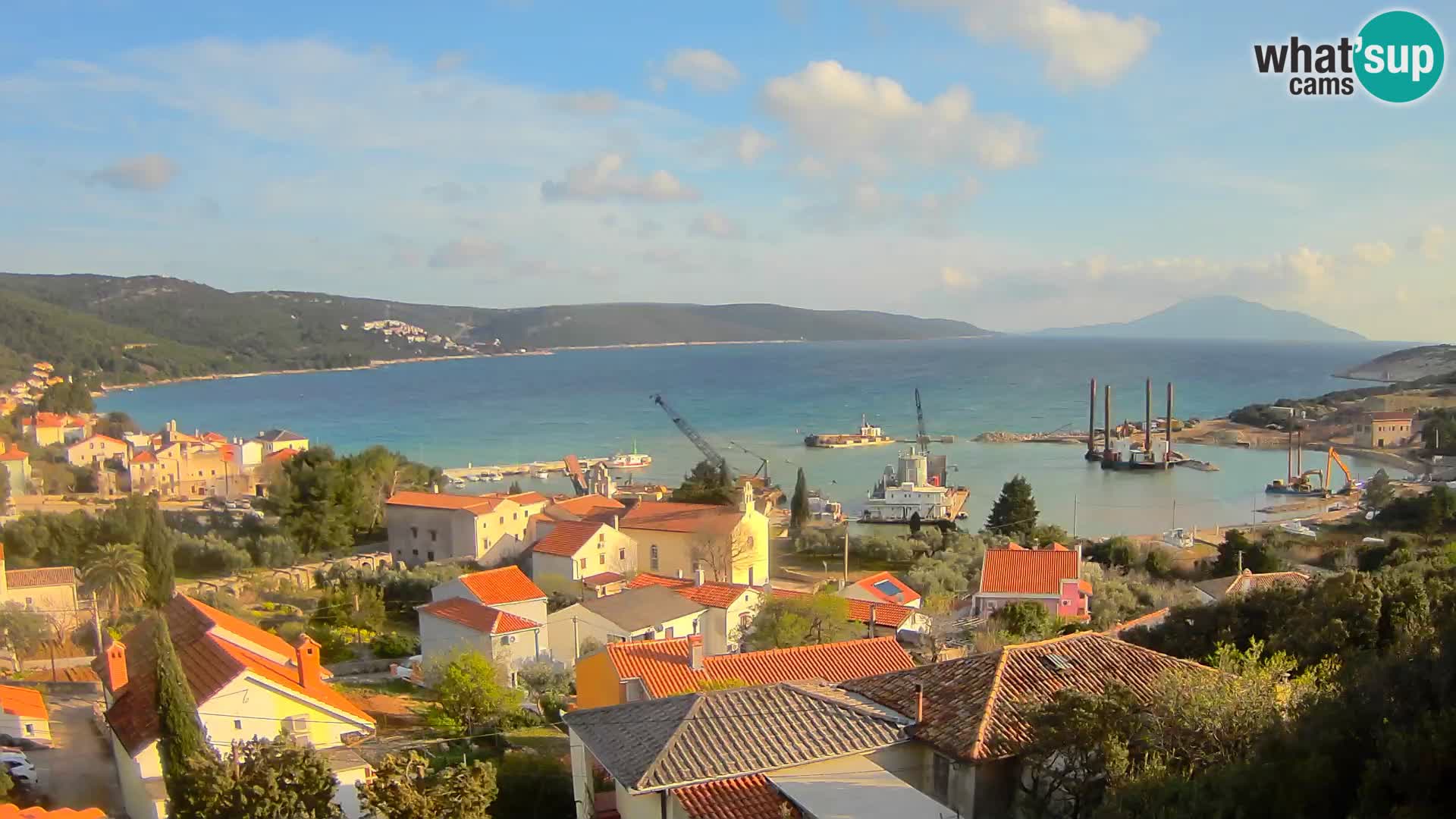 Live webcam Martinšćica – île de Cres – Croatie