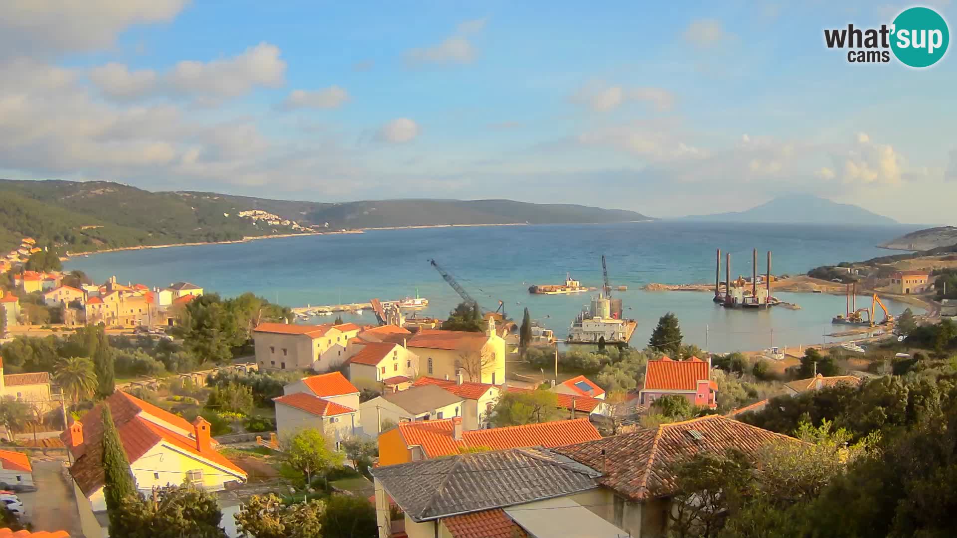 Spletna kamera v živo Martinšćica – otok Cres – Hrvaška