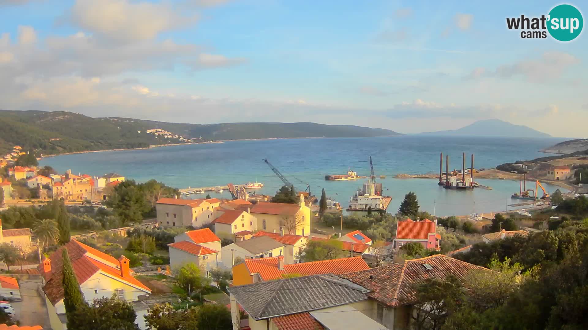 Spletna kamera v živo Martinšćica – otok Cres – Hrvaška