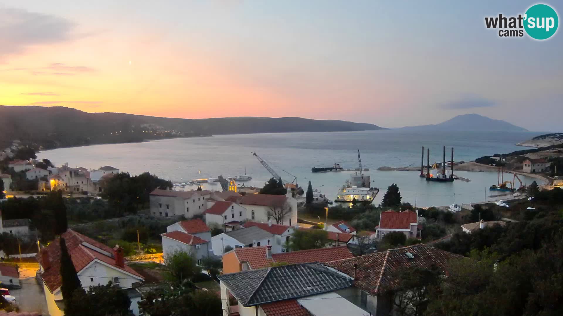 Spletna kamera v živo Martinšćica – otok Cres – Hrvaška