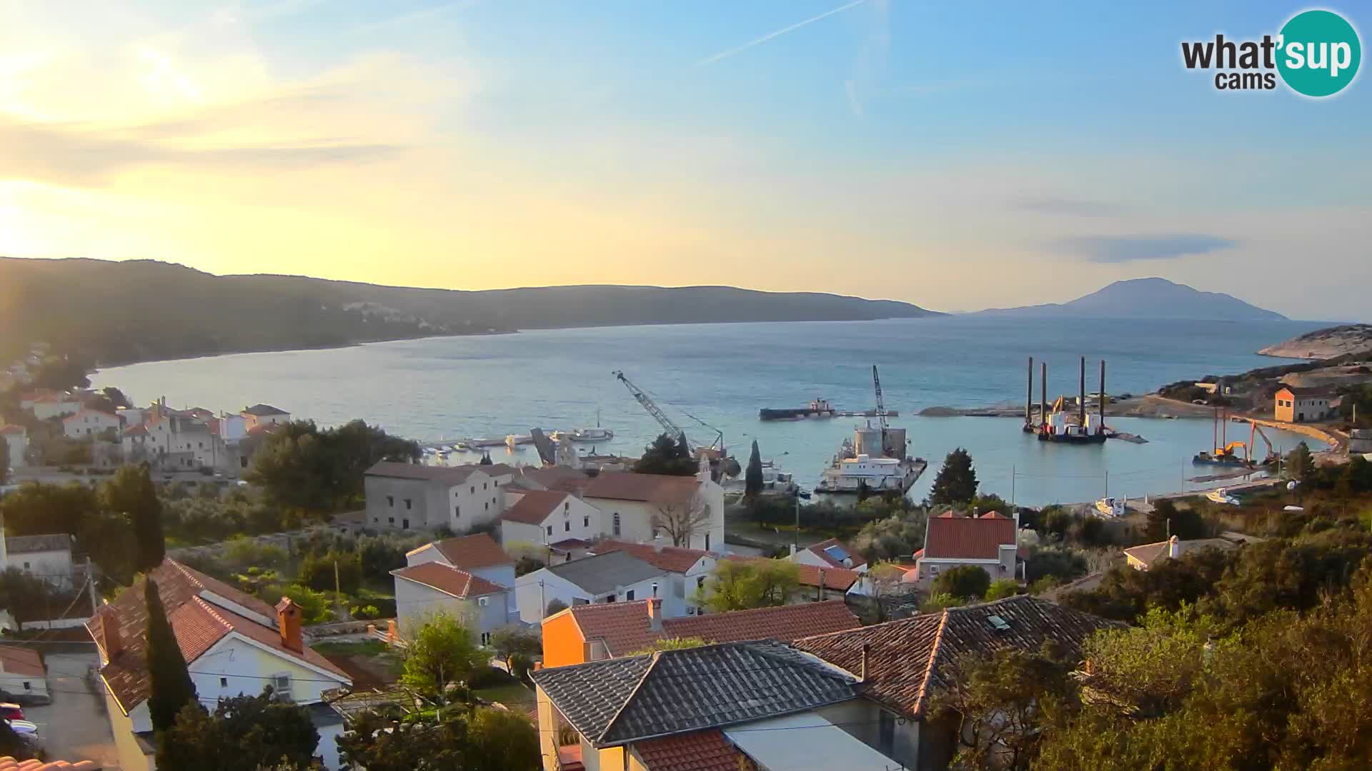 Spletna kamera v živo Martinšćica – otok Cres – Hrvaška