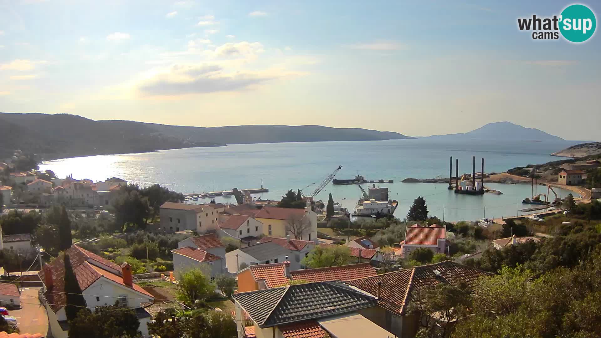 Spletna kamera v živo Martinšćica – otok Cres – Hrvaška