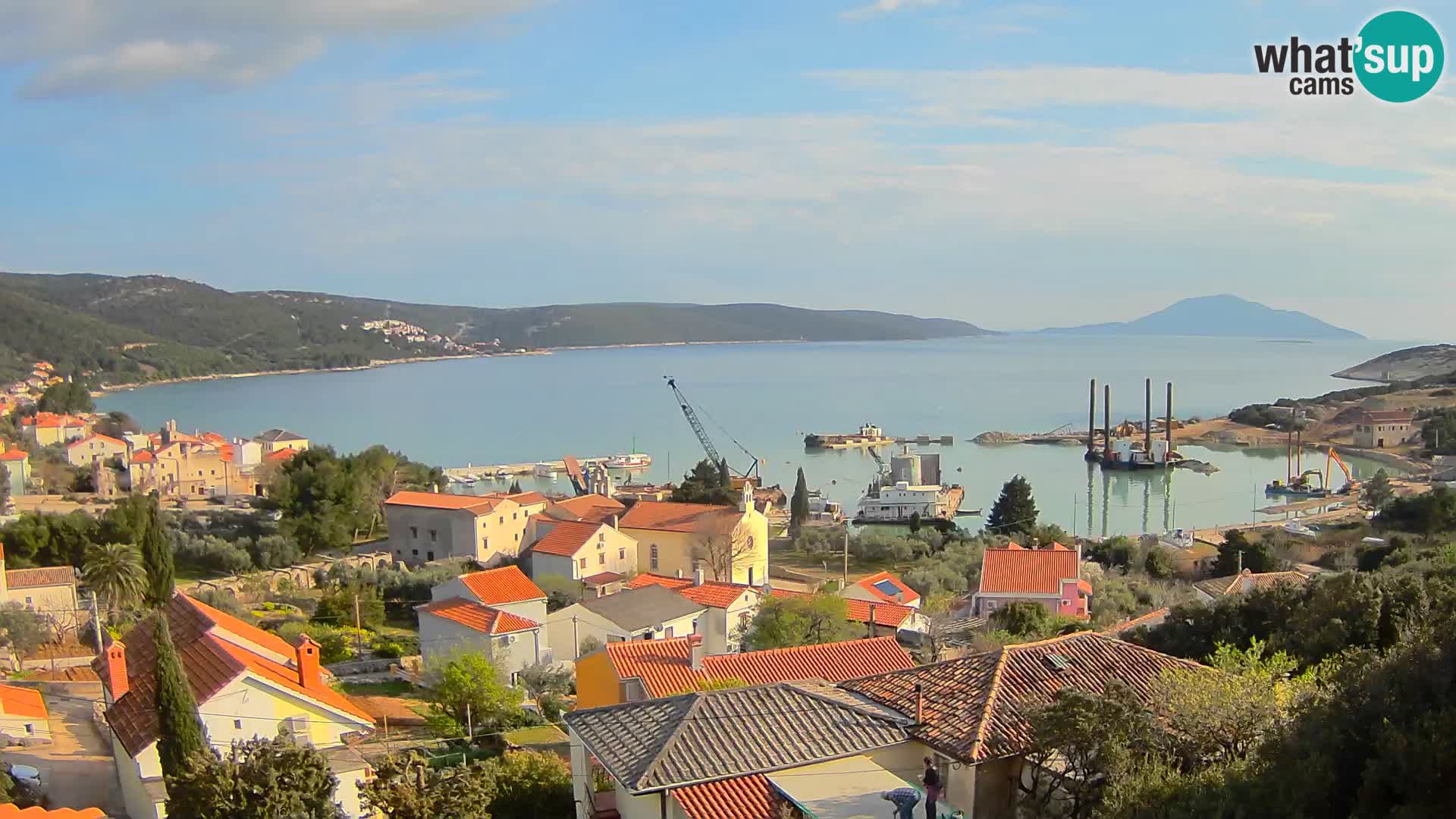 Spletna kamera v živo Martinšćica – otok Cres – Hrvaška