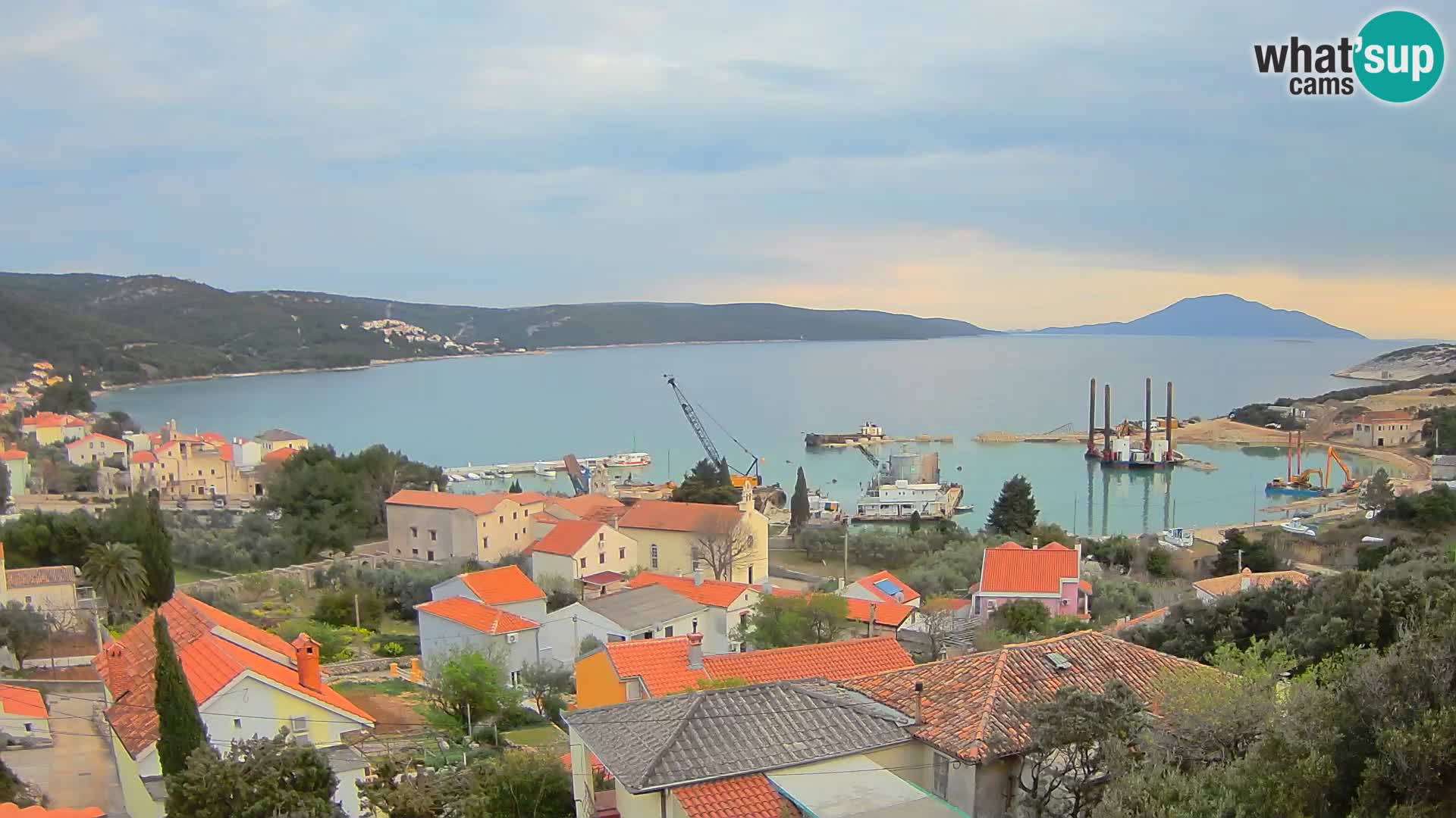Live webcam Martinšćica – île de Cres – Croatie