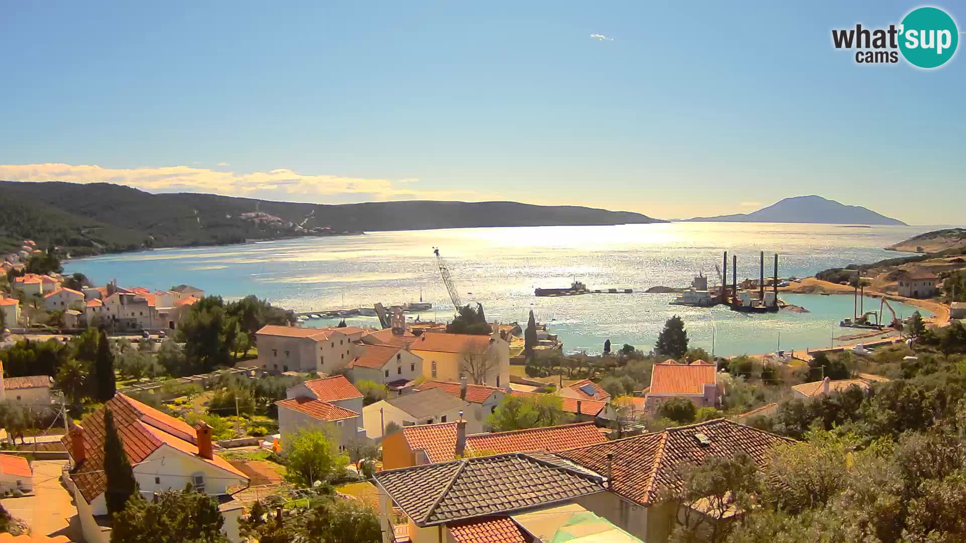 Live webcam Martinšćica – île de Cres – Croatie