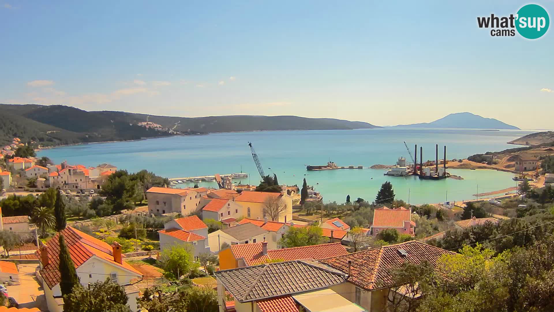 Live webcam Martinšćica – île de Cres – Croatie