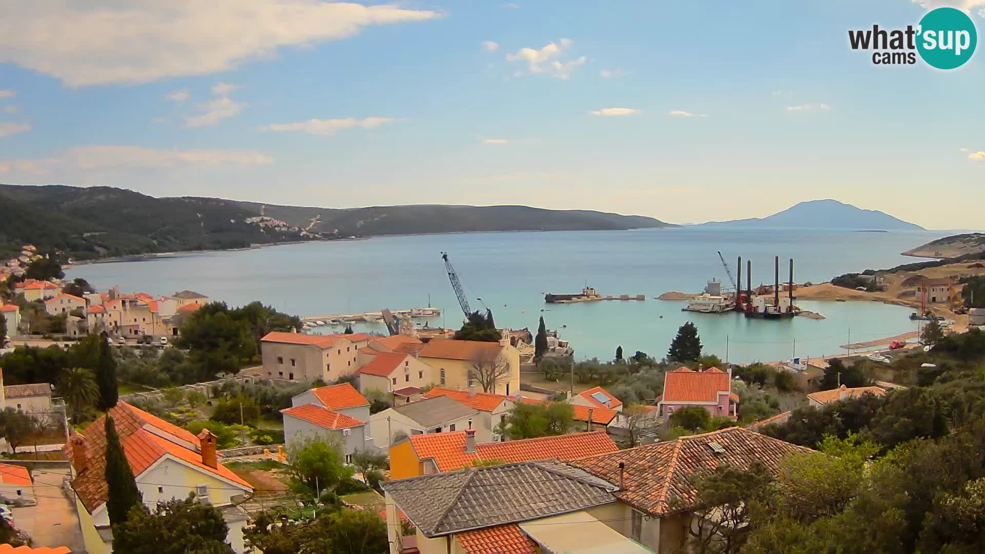 Spletna kamera v živo Martinšćica – otok Cres – Hrvaška