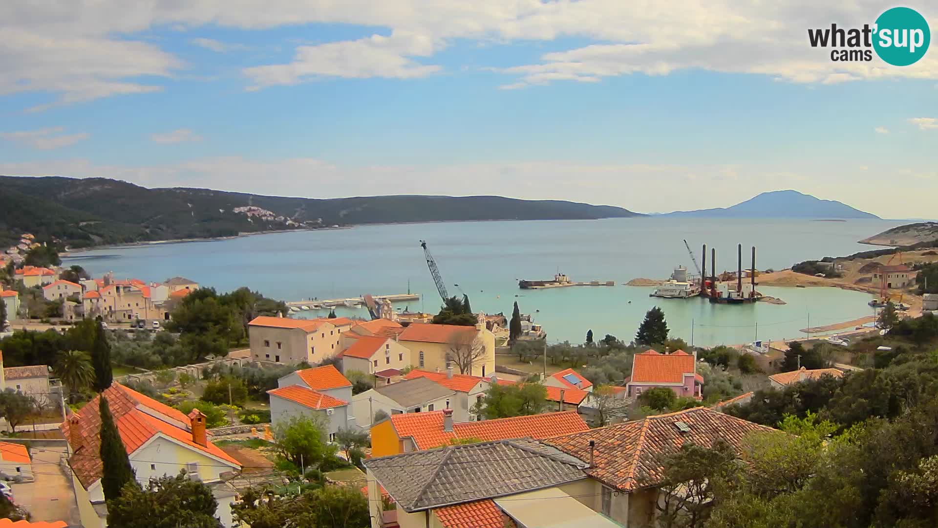 Live webcam Martinšćica – île de Cres – Croatie