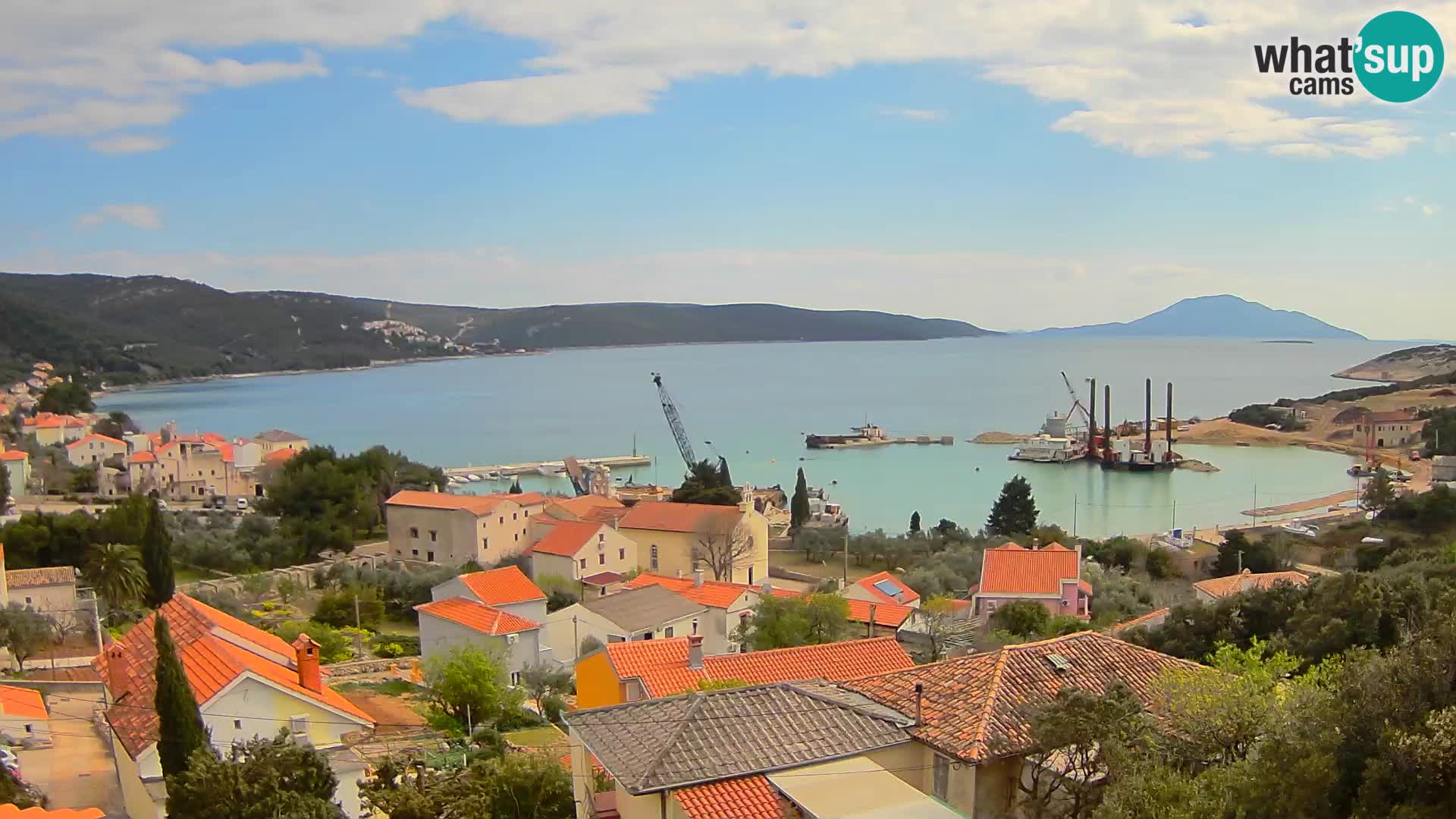 Live webcam Martinšćica – île de Cres – Croatie