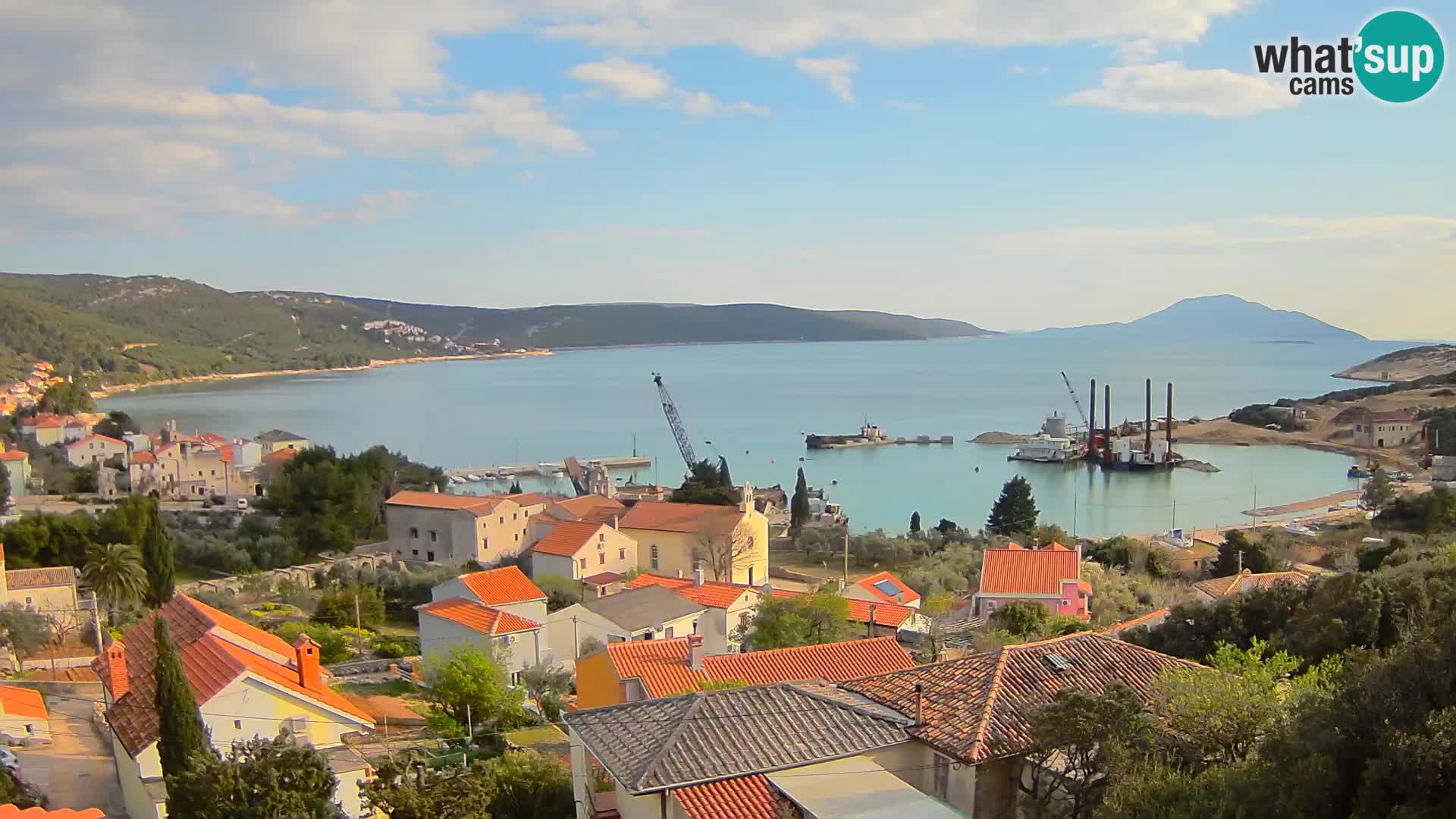 Spletna kamera v živo Martinšćica – otok Cres – Hrvaška