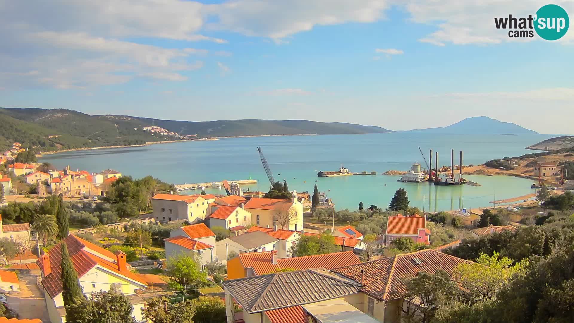 Spletna kamera v živo Martinšćica – otok Cres – Hrvaška