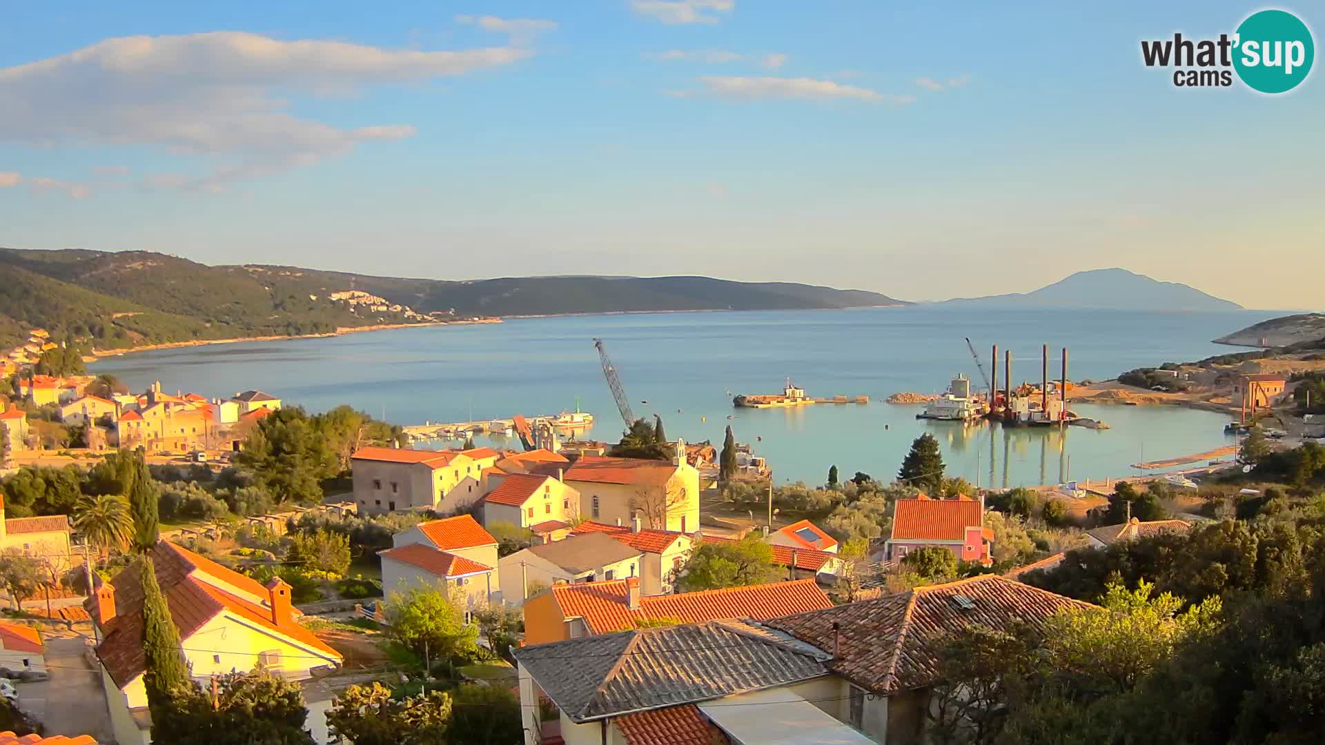 Spletna kamera v živo Martinšćica – otok Cres – Hrvaška