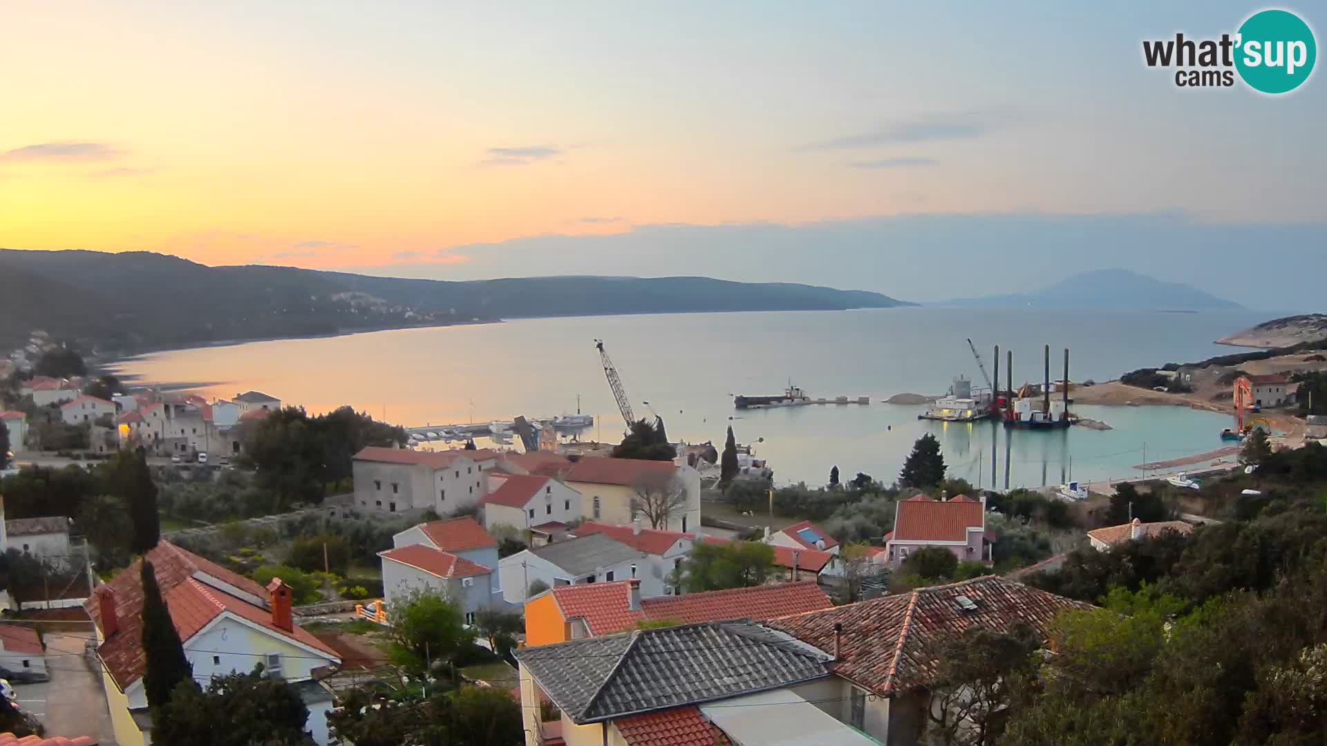 Spletna kamera v živo Martinšćica – otok Cres – Hrvaška