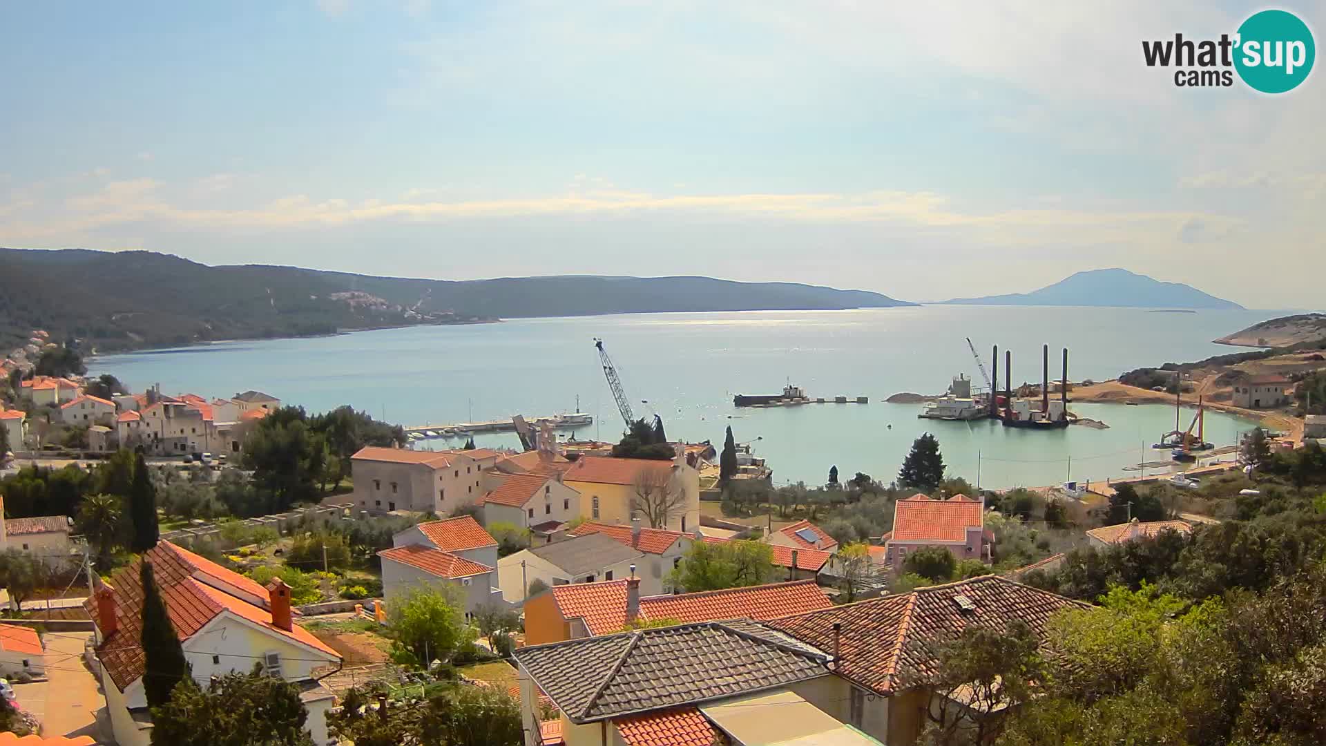 Spletna kamera v živo Martinšćica – otok Cres – Hrvaška