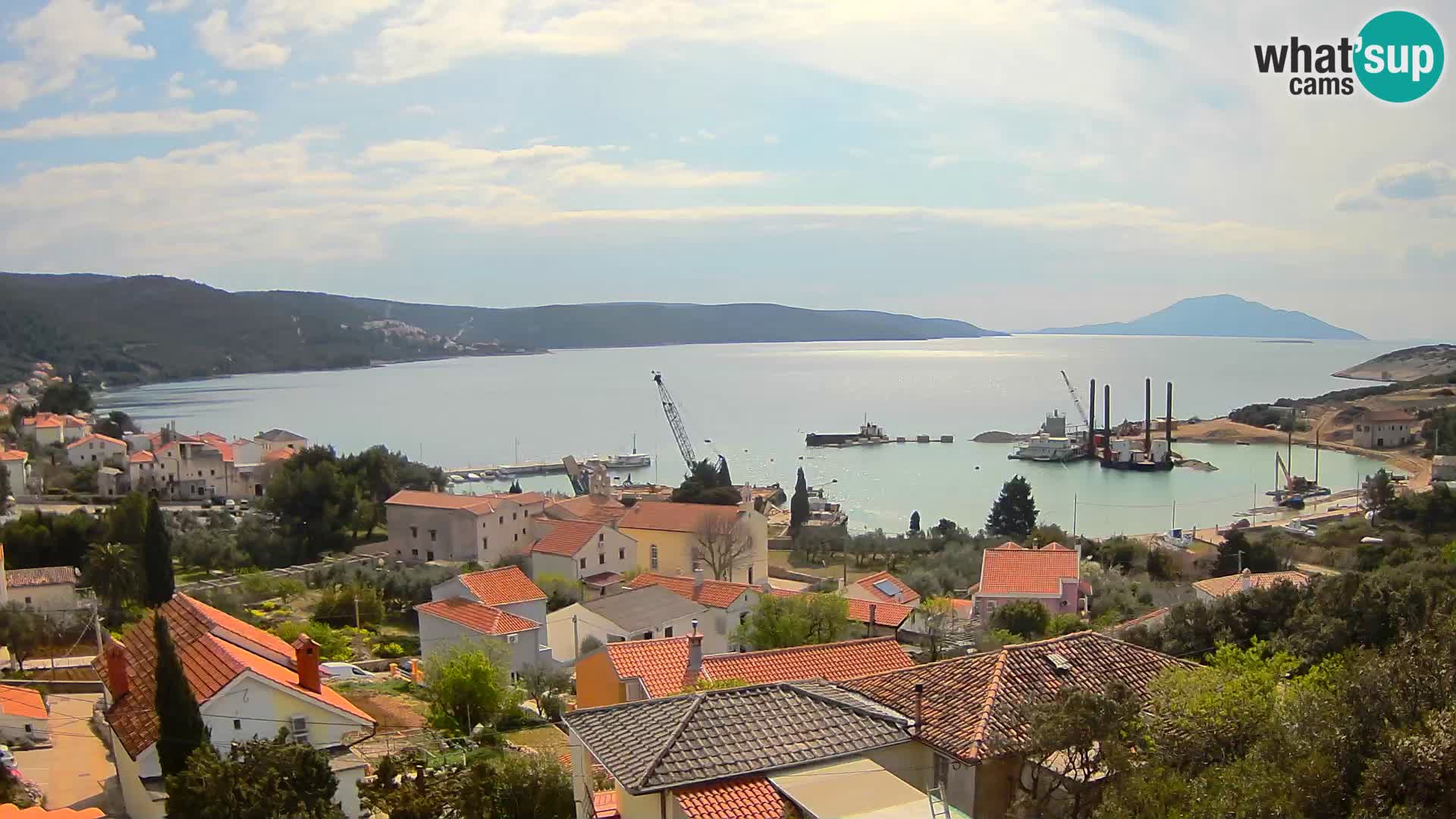 Spletna kamera v živo Martinšćica – otok Cres – Hrvaška