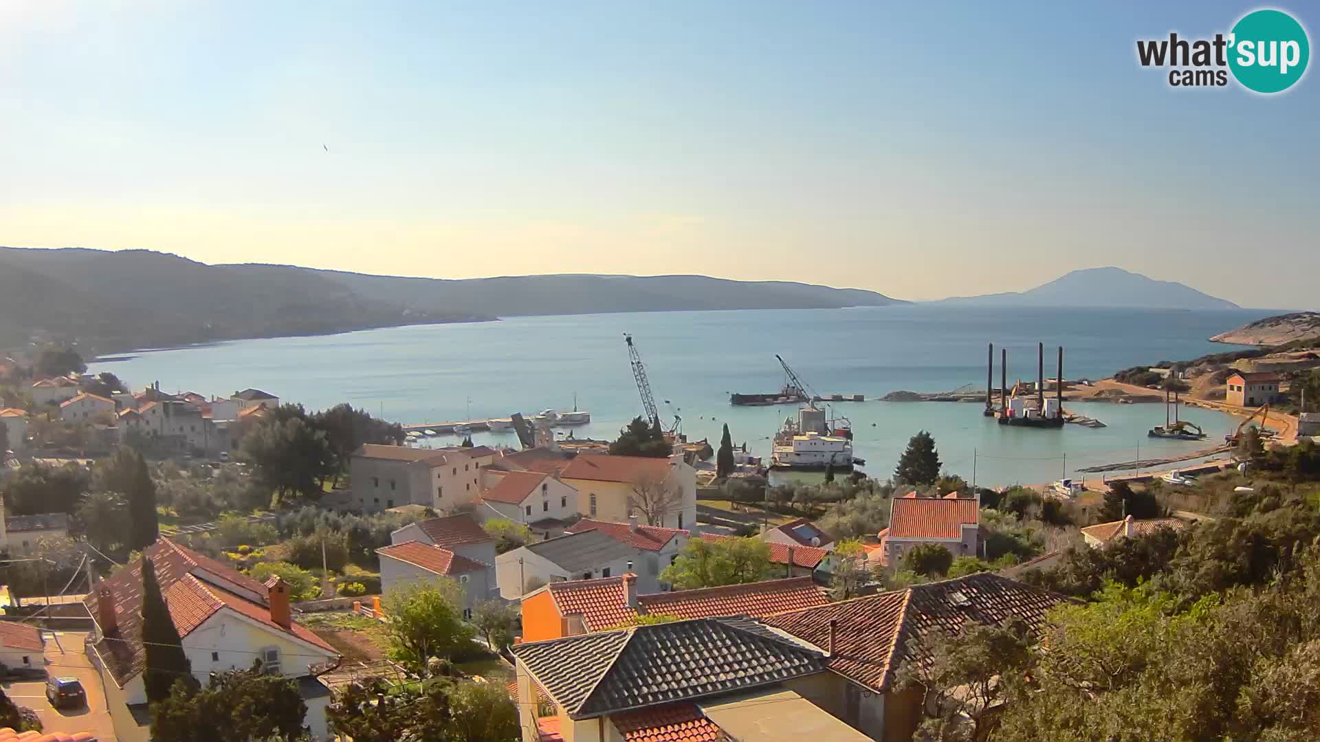 Spletna kamera v živo Martinšćica – otok Cres – Hrvaška