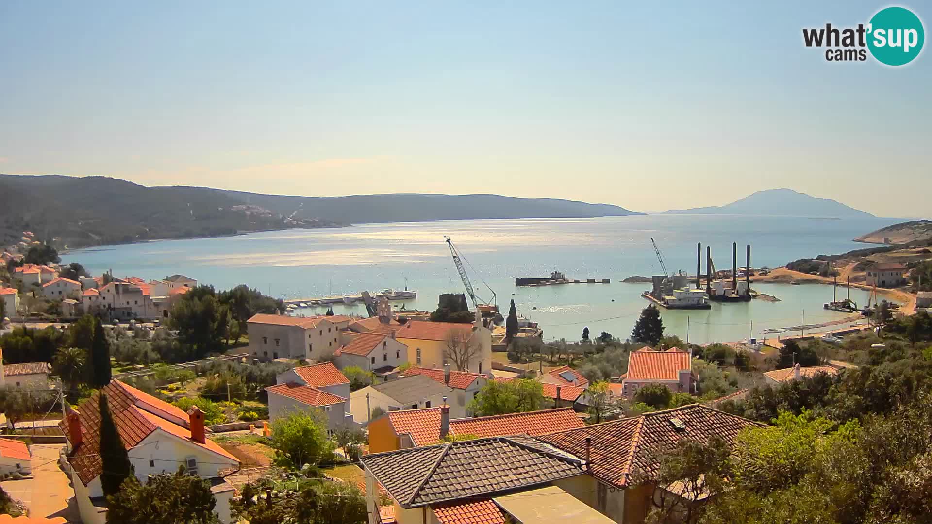 Spletna kamera v živo Martinšćica – otok Cres – Hrvaška